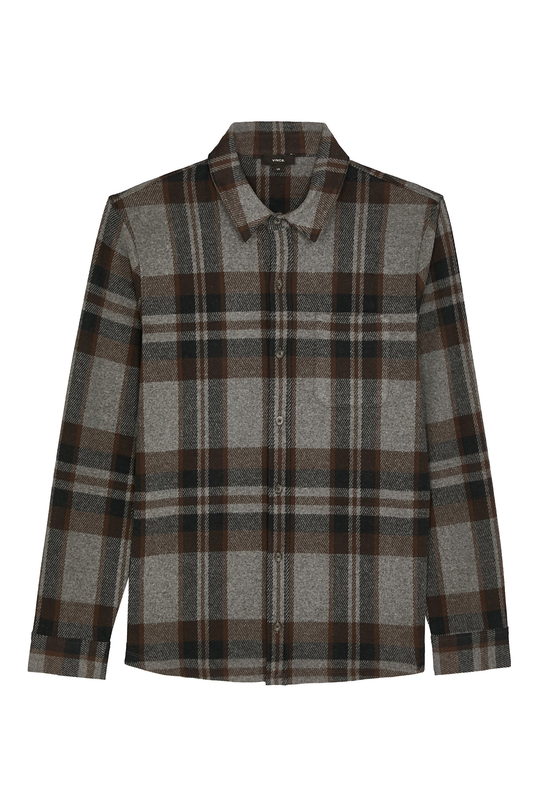 Classic Plaid Shirt Jacket