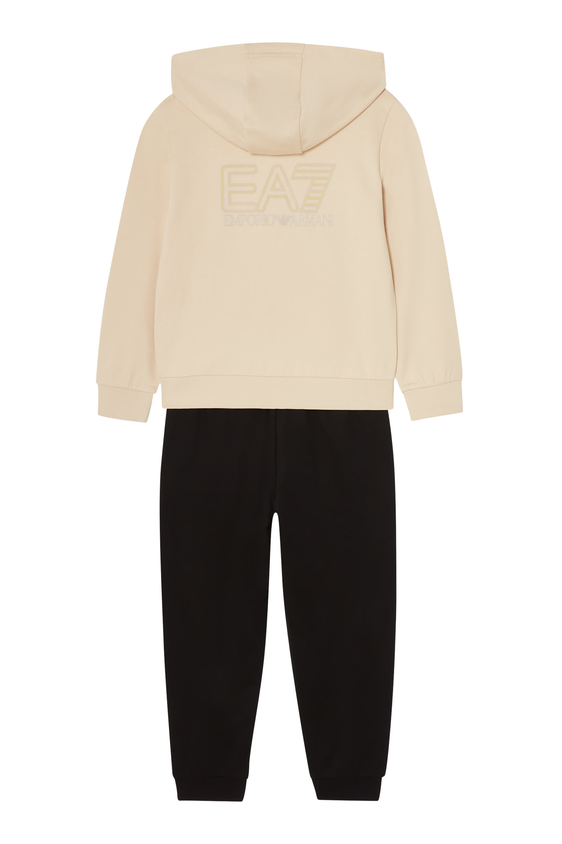 Kids EA7 Tracksuit Hoodie Set