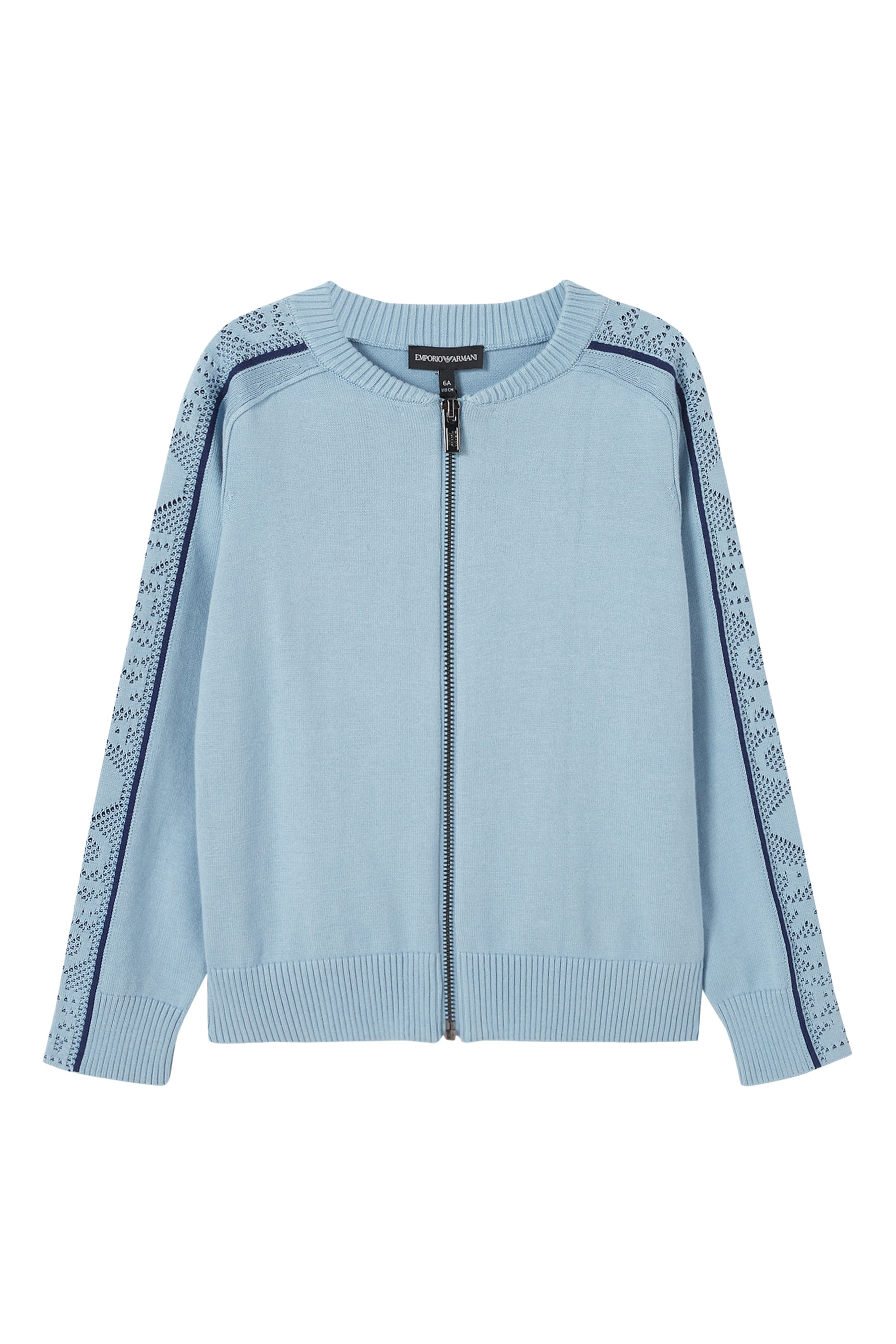 Kids Logo Zip Cardigan