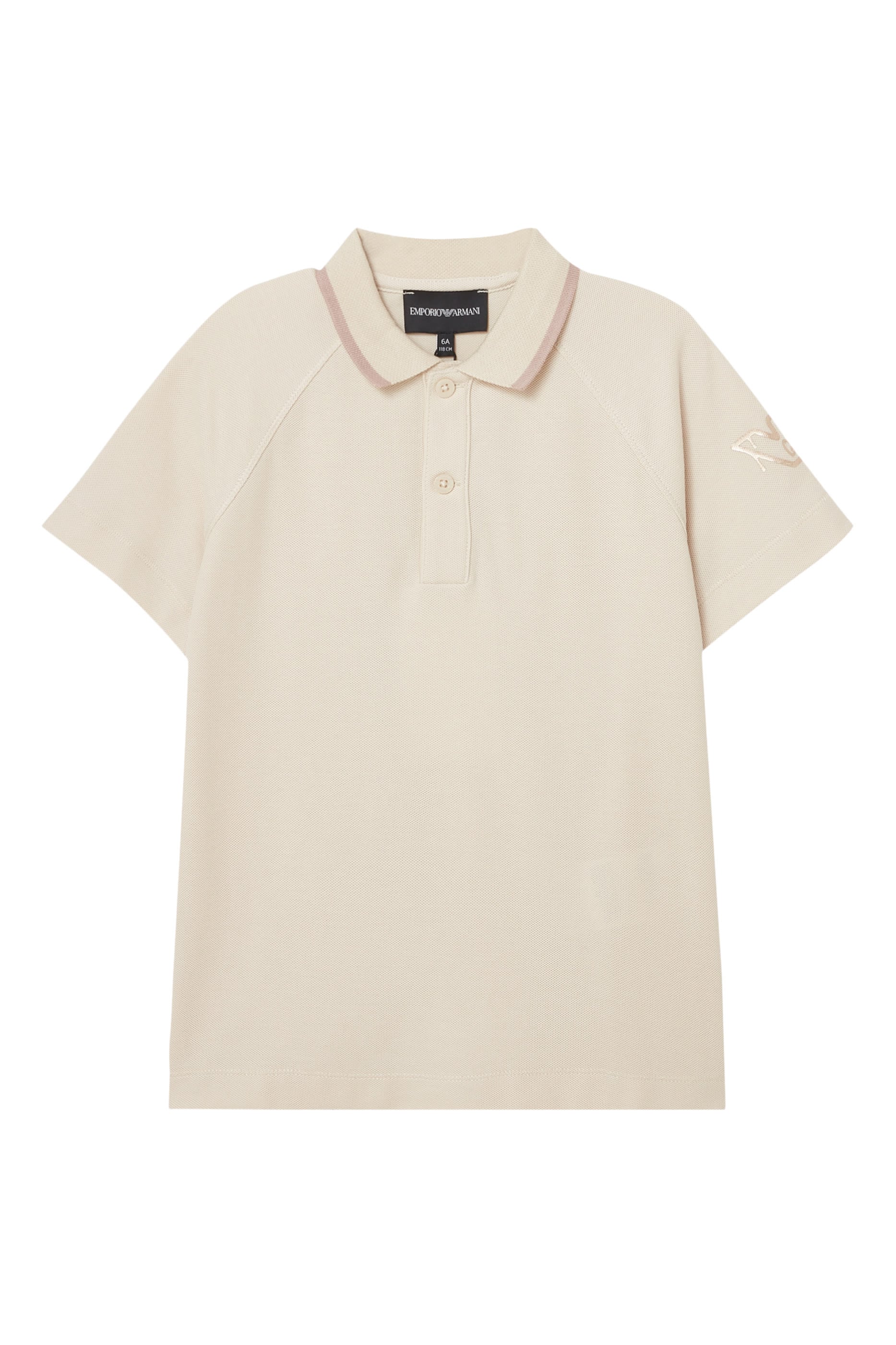 Kids Eagle Logo Polo Shirt 