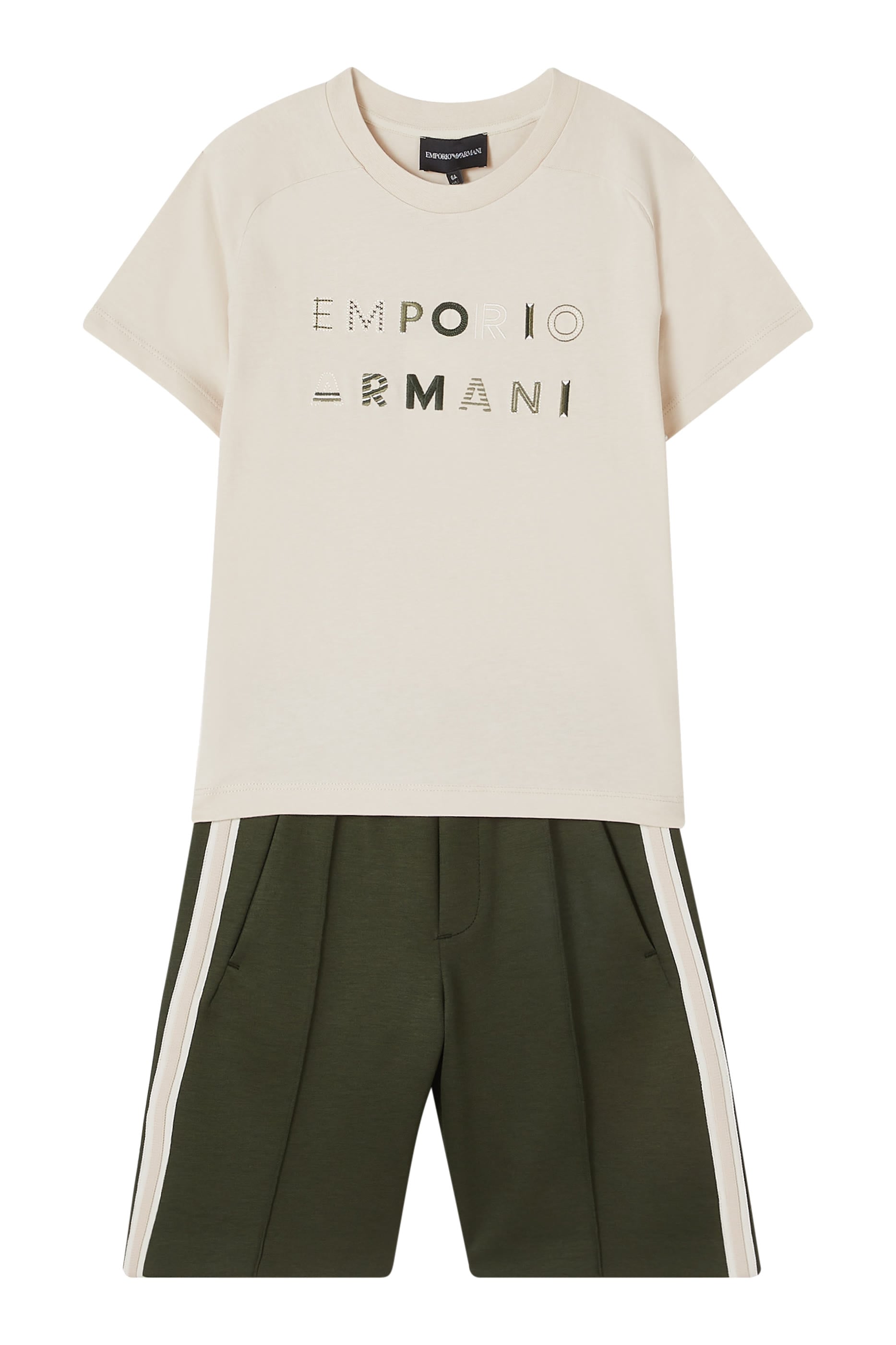 Kids Logo Front Seams Shorts