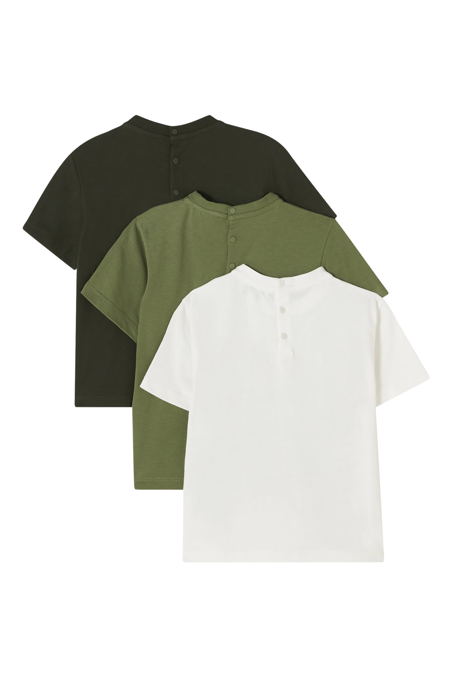 Kids Cotton T-Shirt, Set of 3