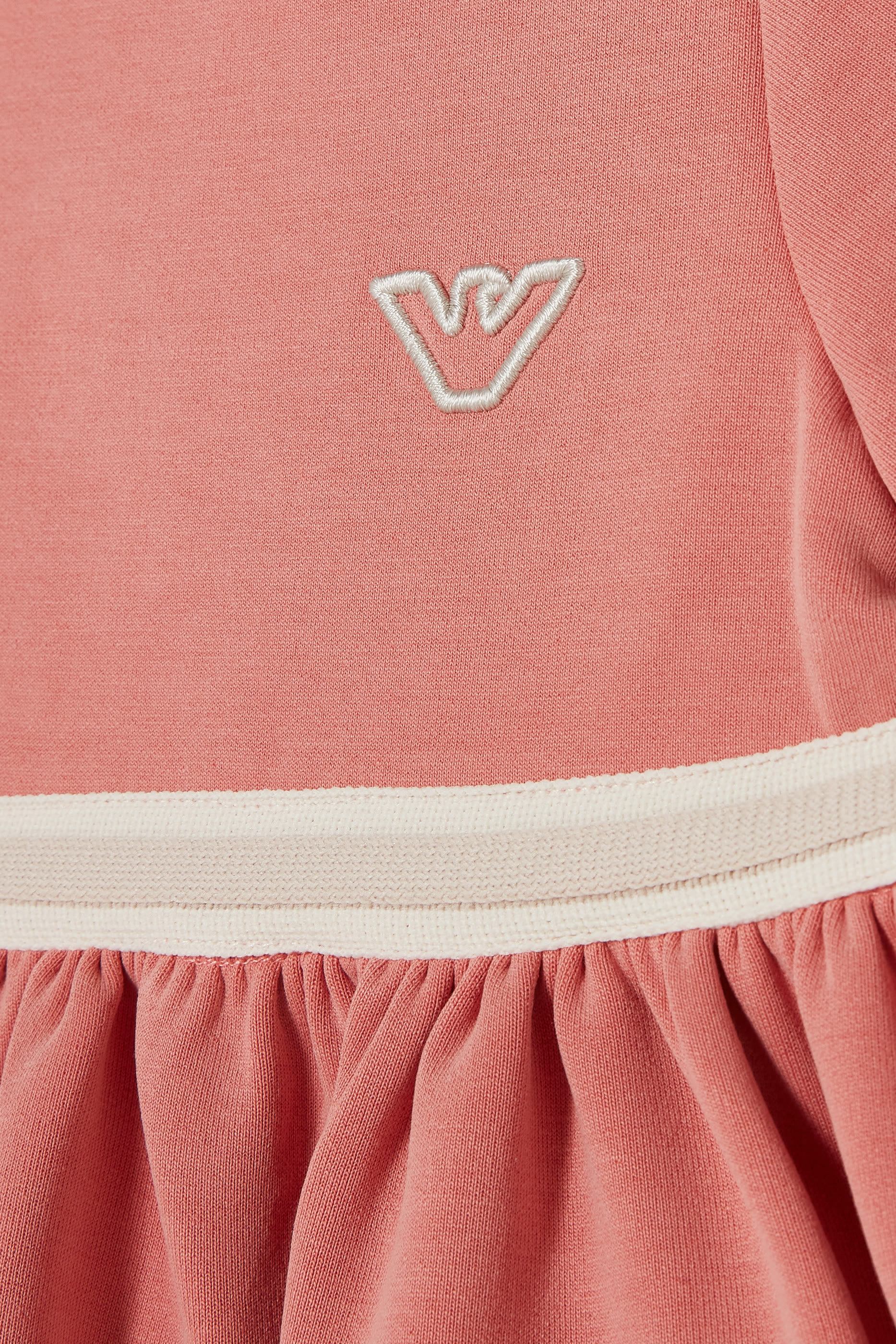 Kids Micro Eagle Logo Flared Dress