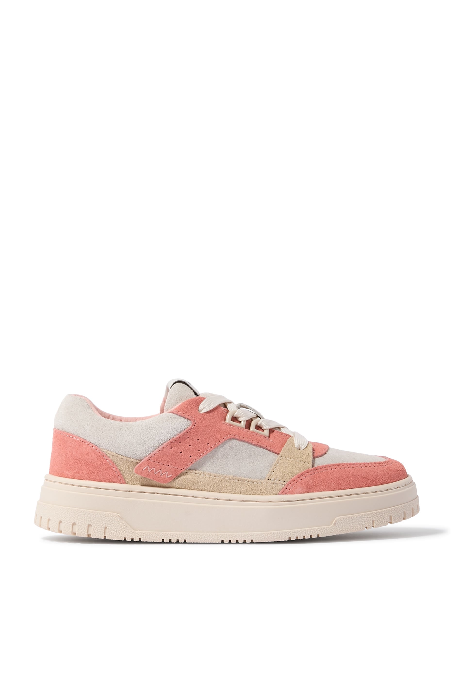Kids Lace-up Suede Sneakers
