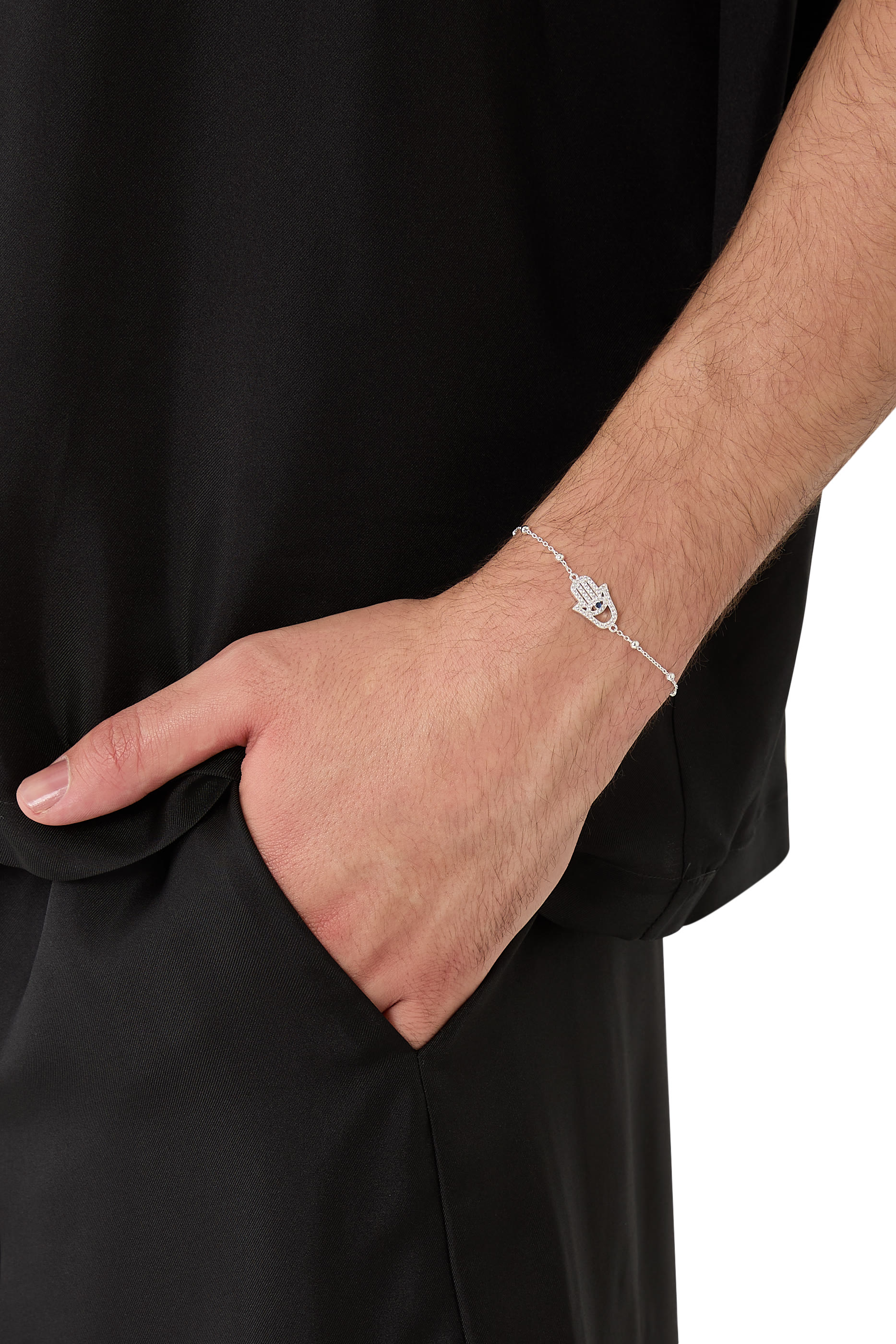 Hamsa Ball Bracelet