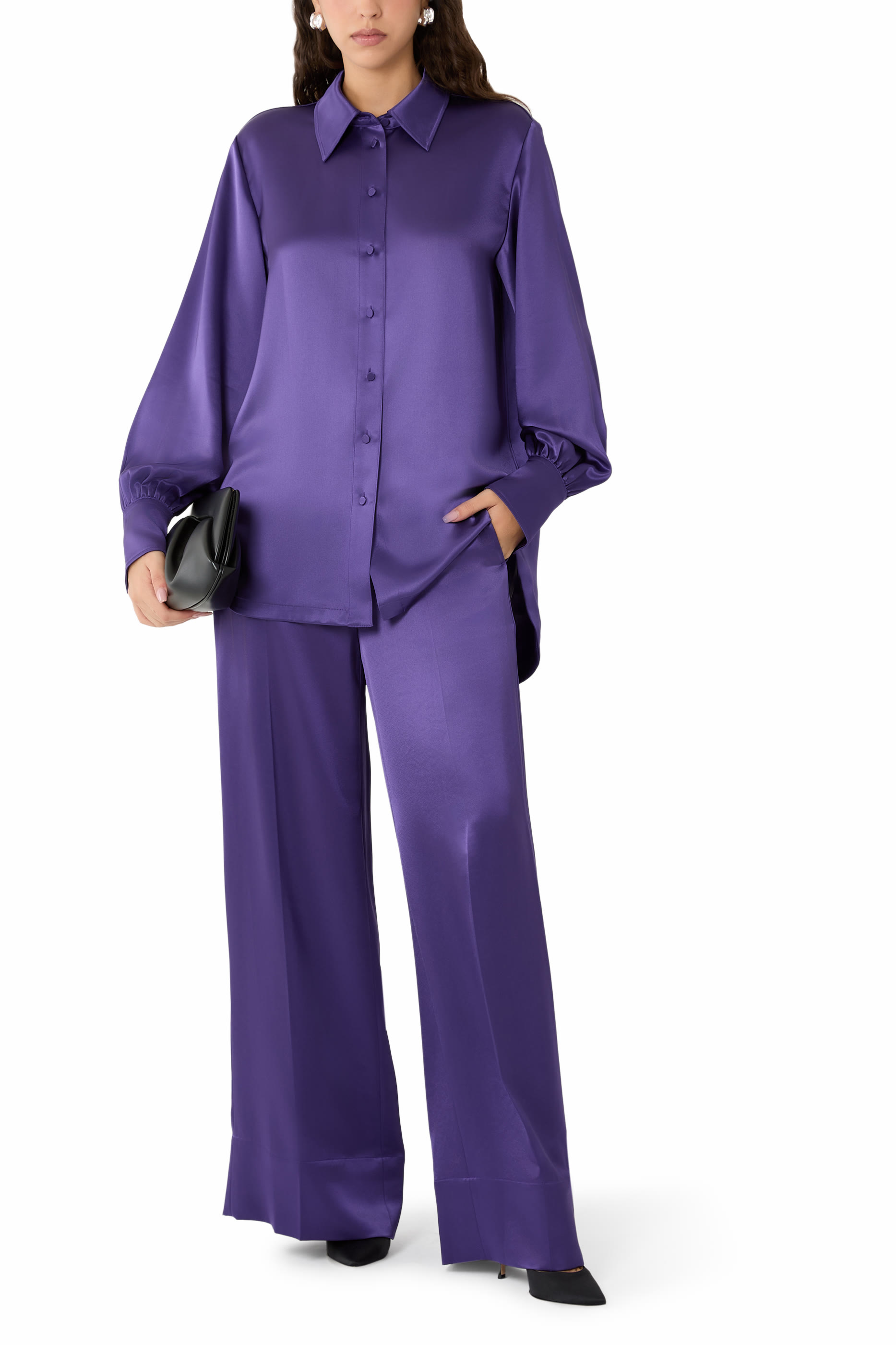 Dieu Double Satin Blouse