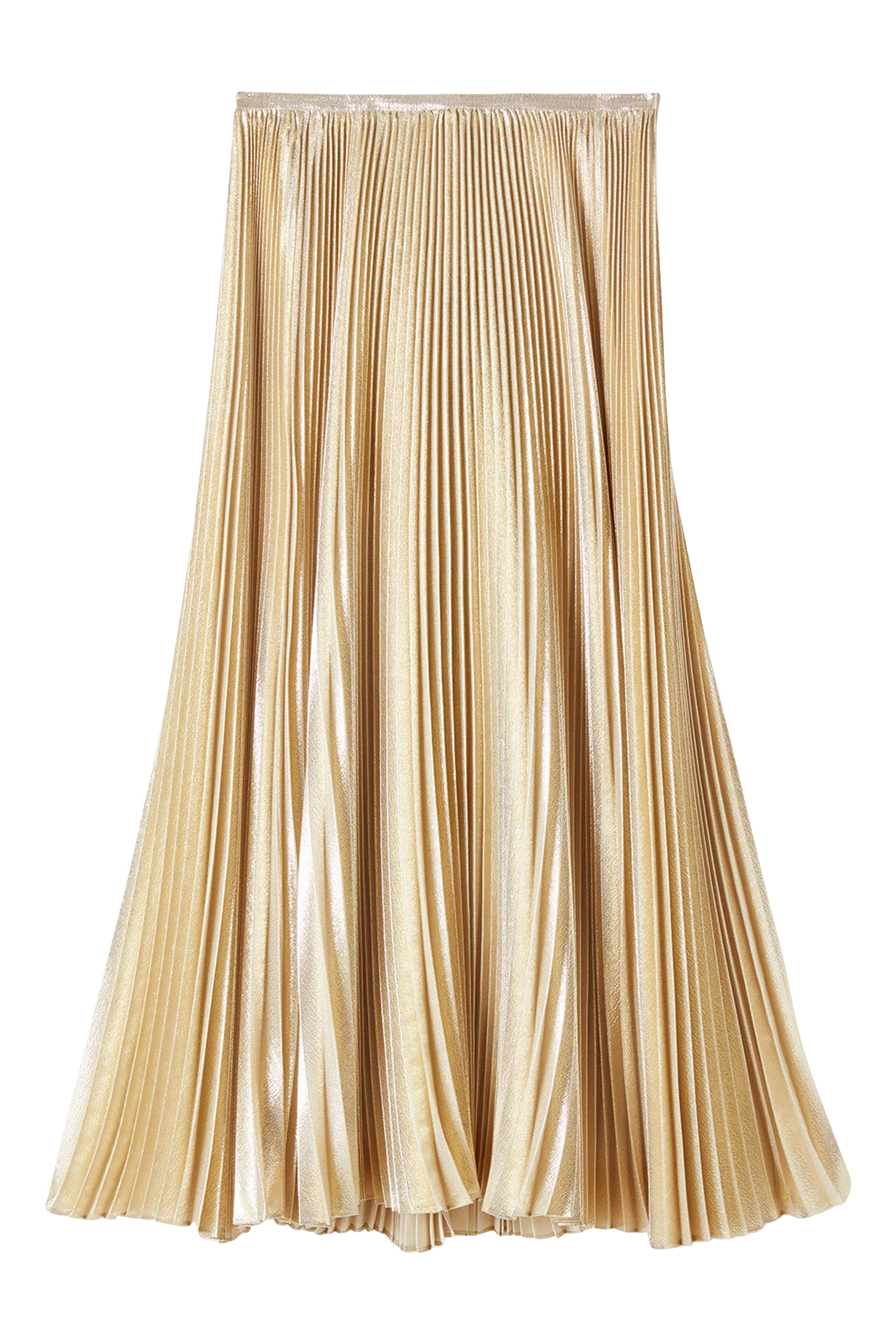 Essai Lamé Silk Skirt