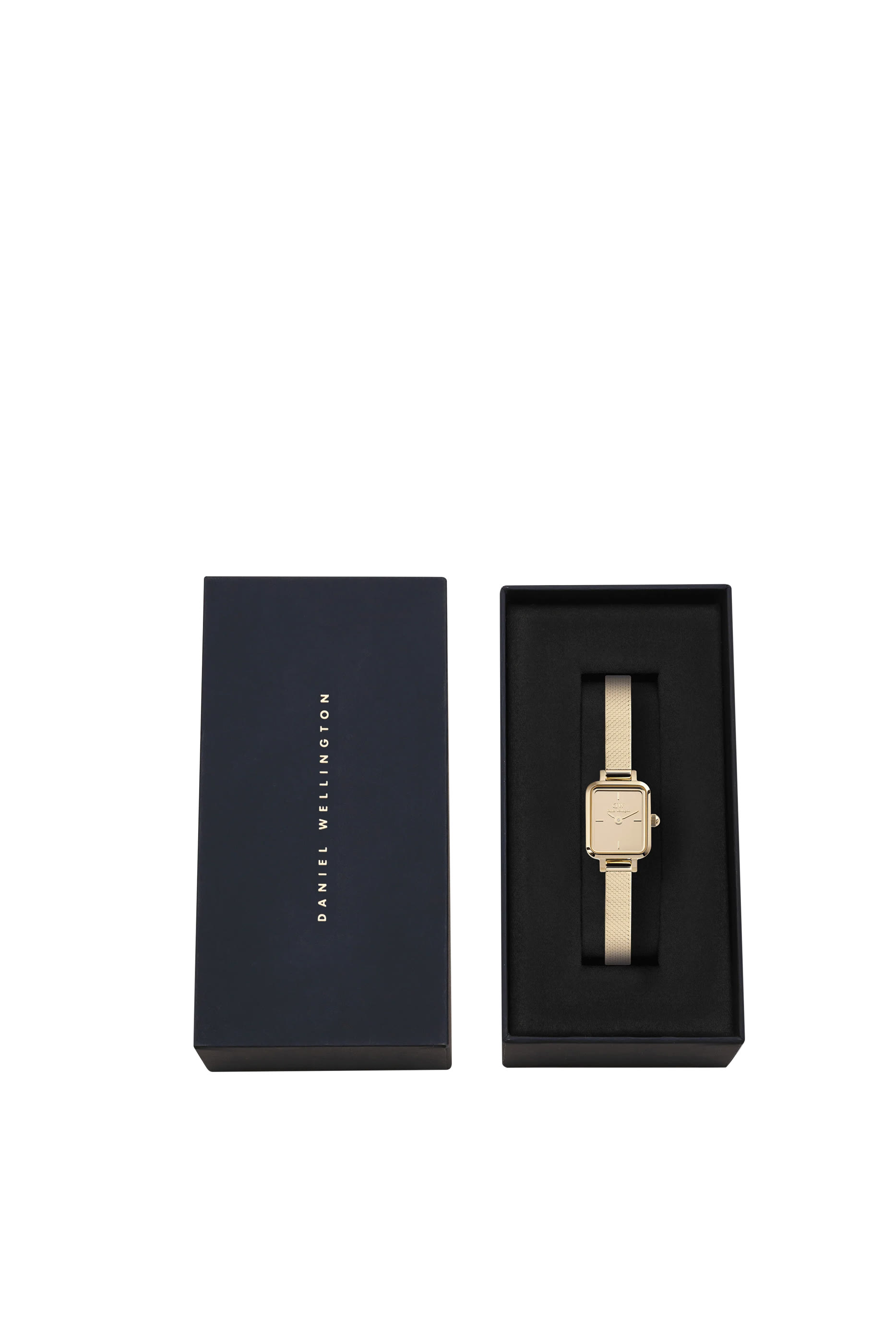 Quadro Mini Reflection Watch, Stainless Steel