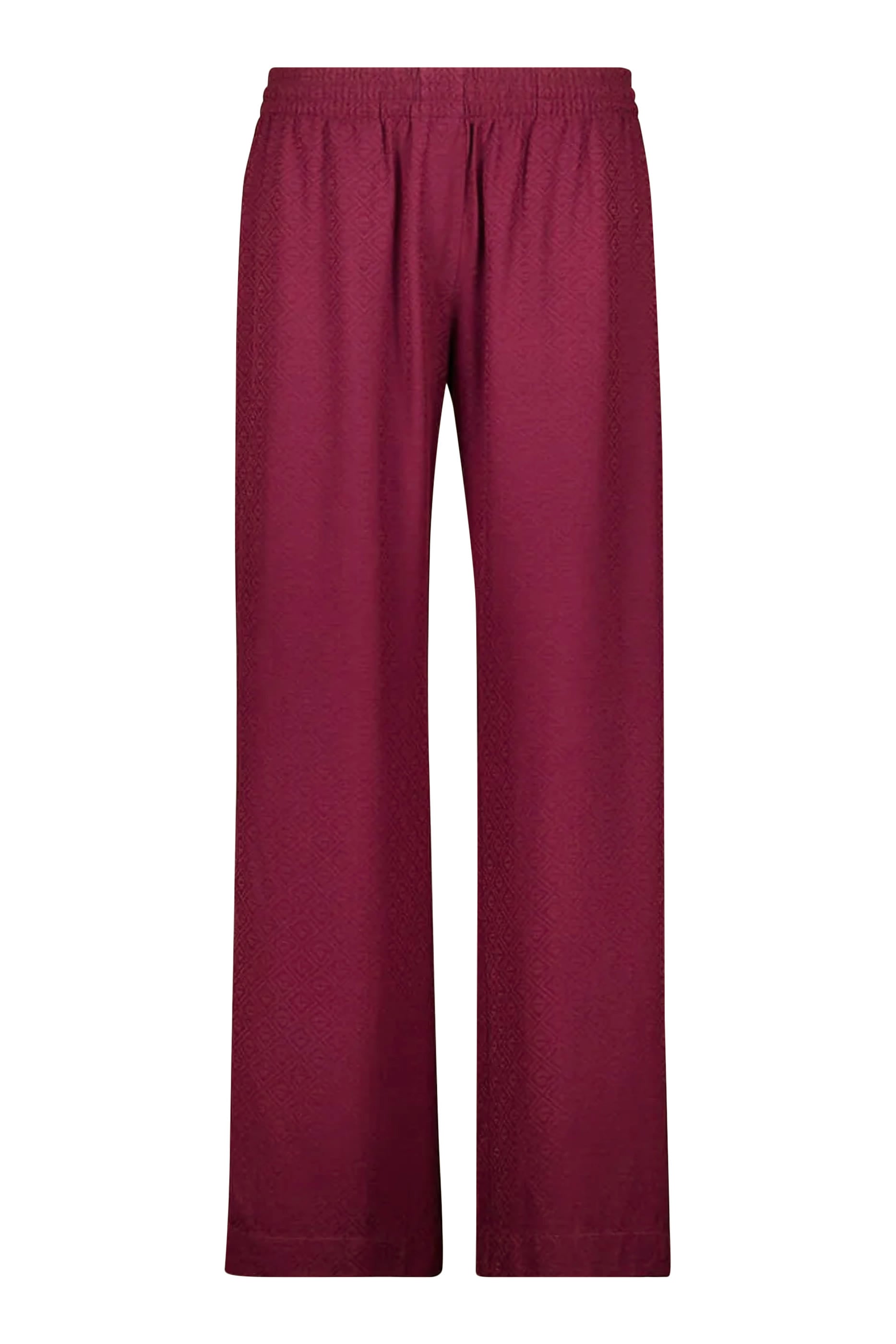 Monogram Silk Trousers