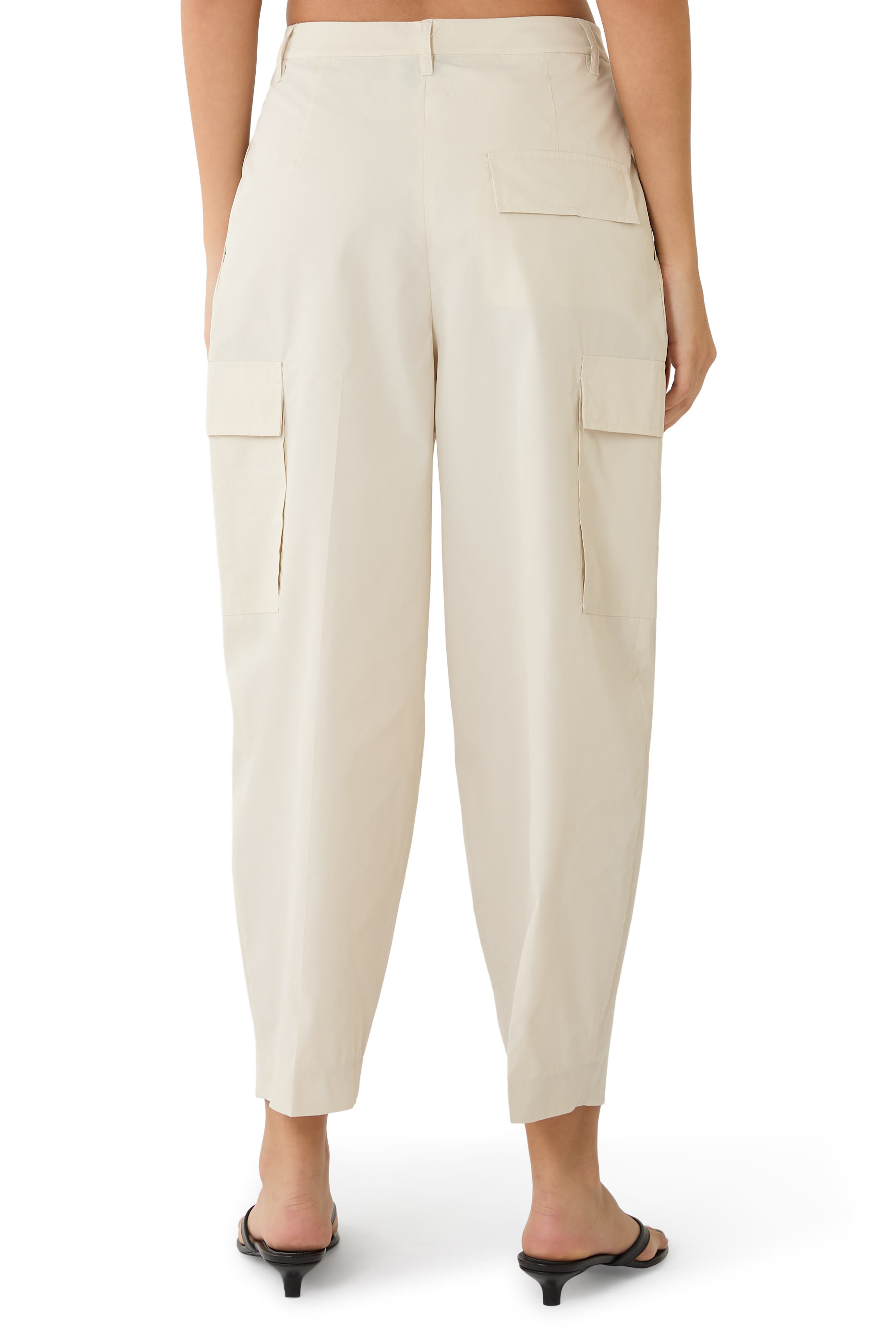 Poplin Cargo Pants 