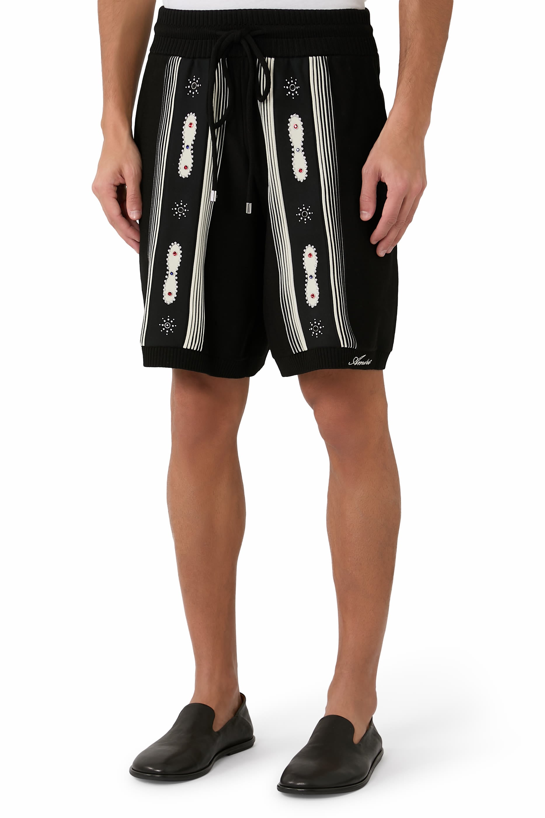 Stud Stripe Shorts