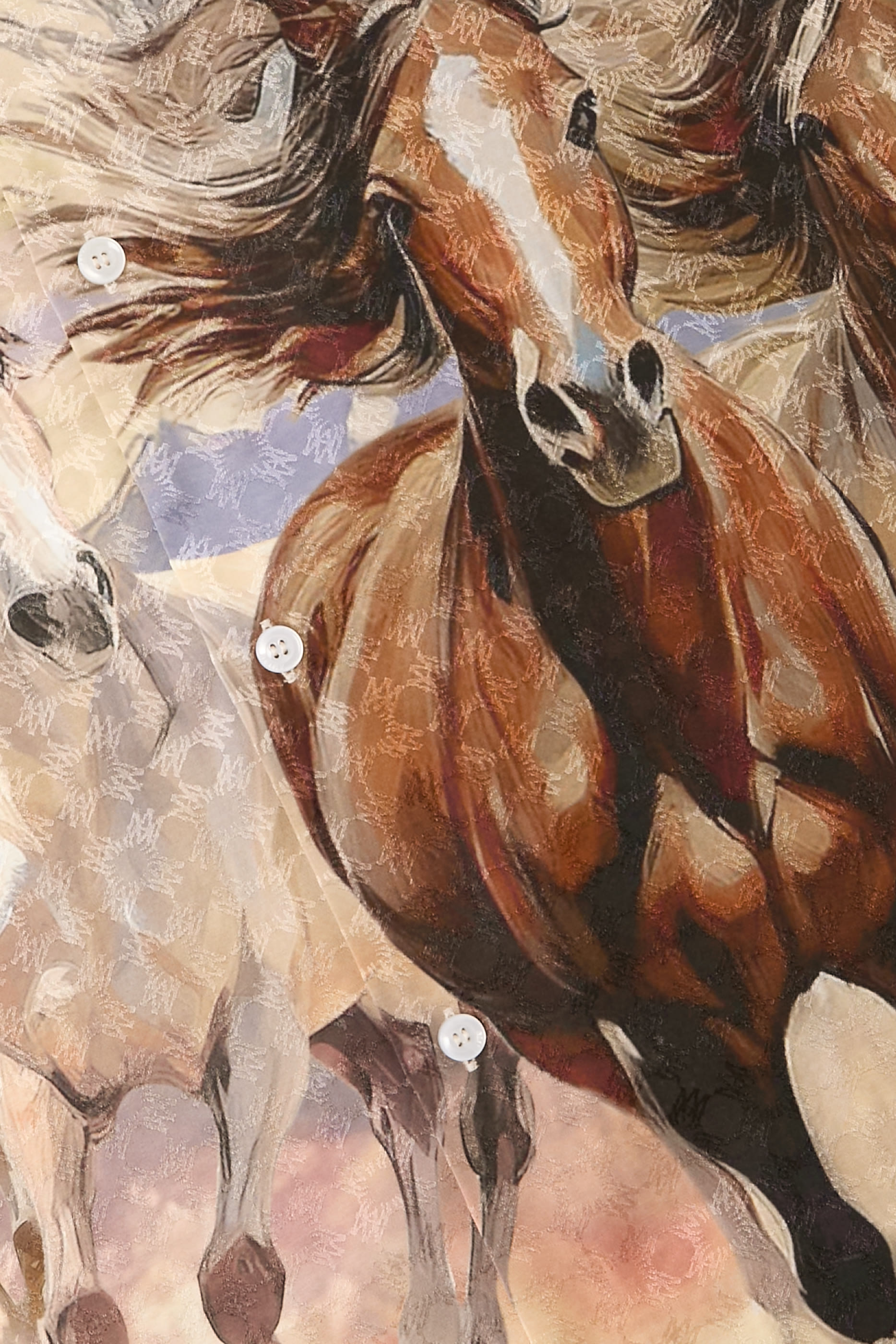 Horses Camp Shirt