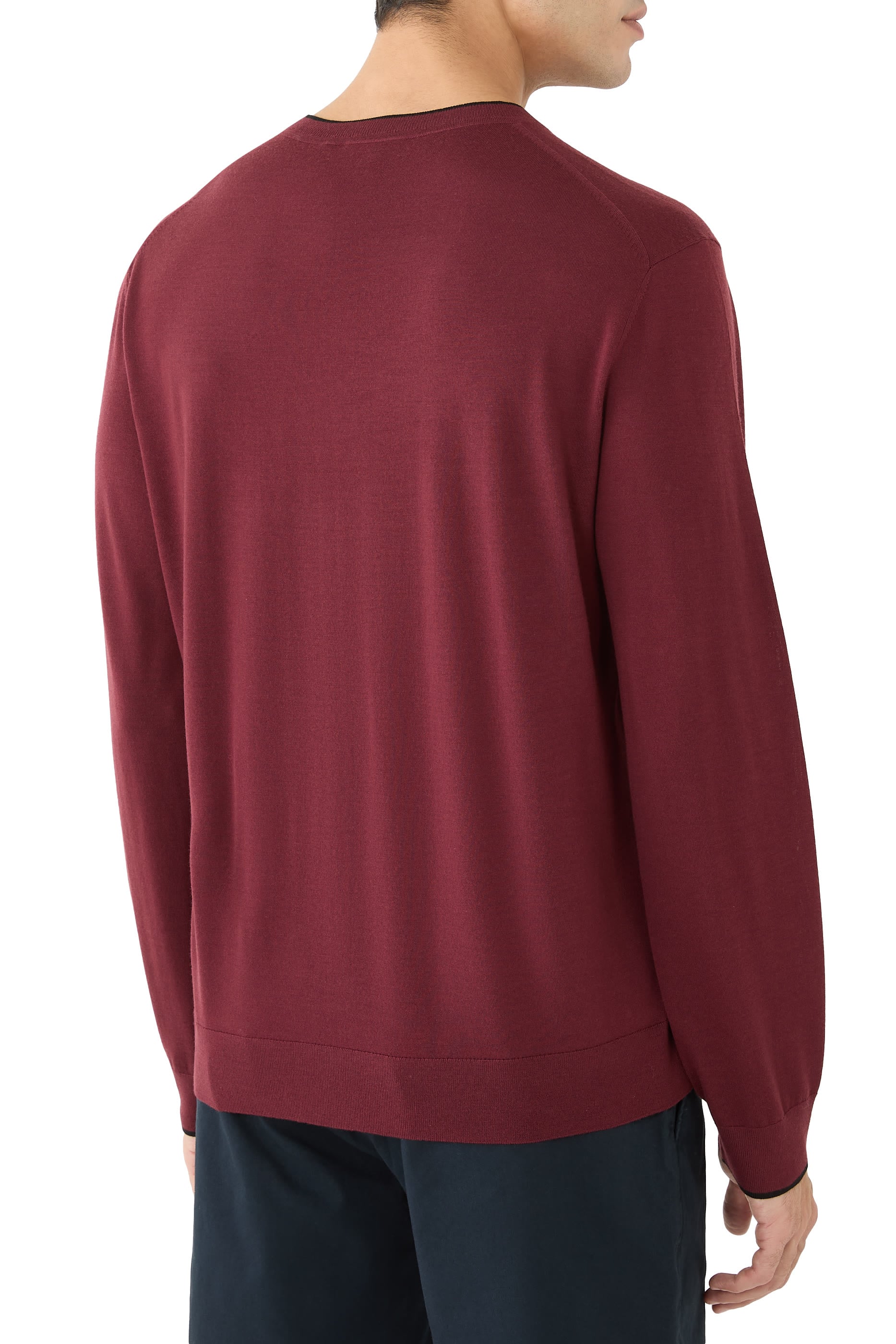 Ribbed Crewneck Sweater