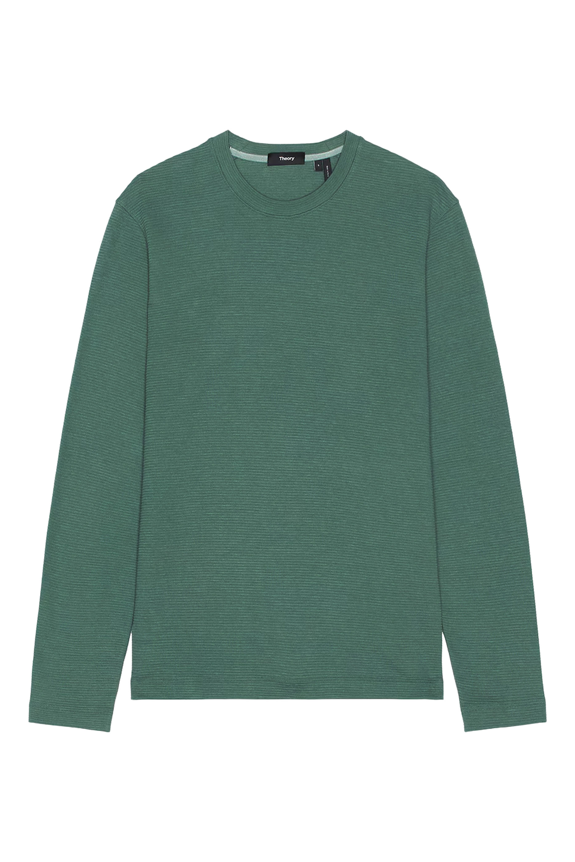  Delroy Long-Sleeve T-Shirt in Studio Knit Jacquard