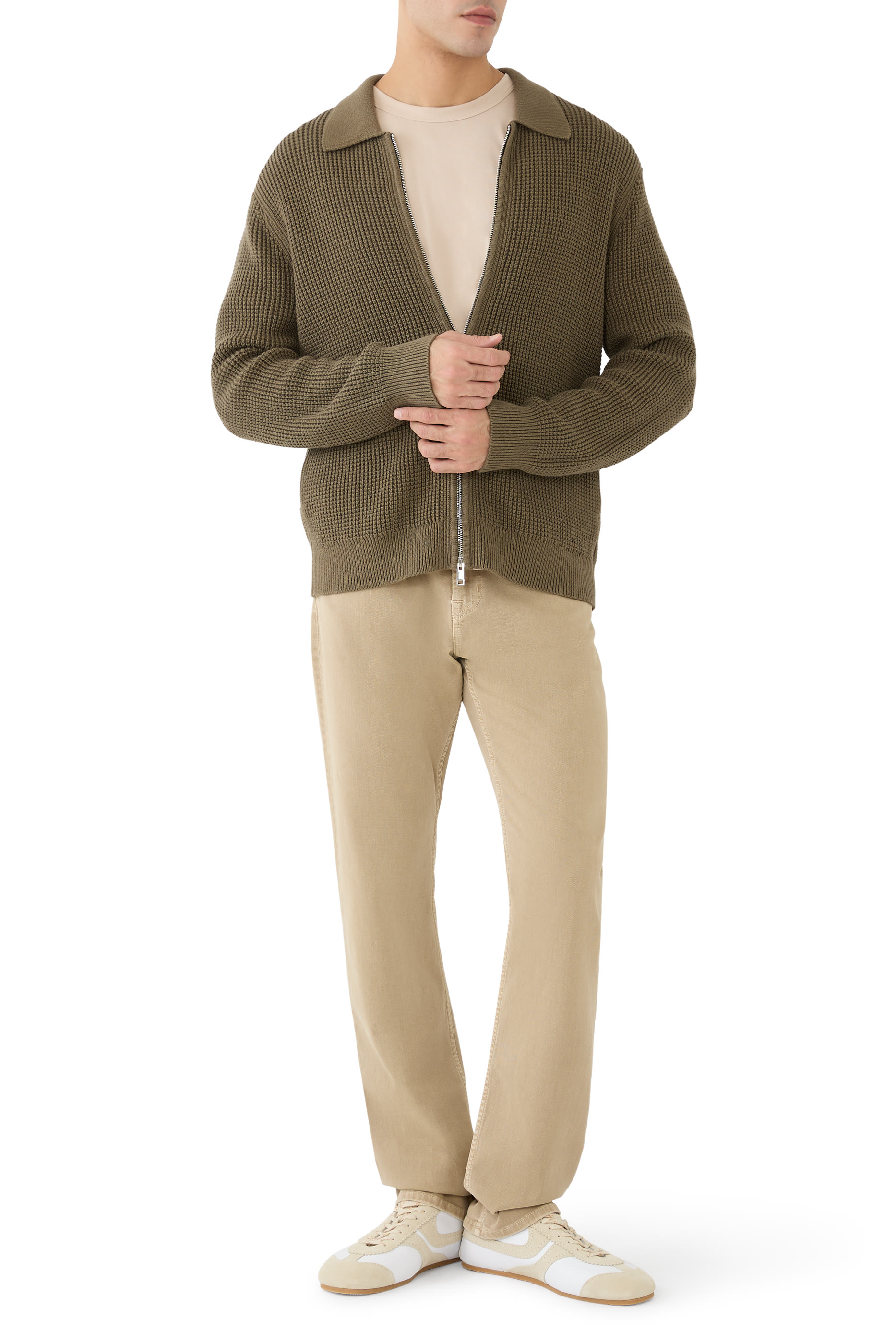 Gary Zip Cardigan