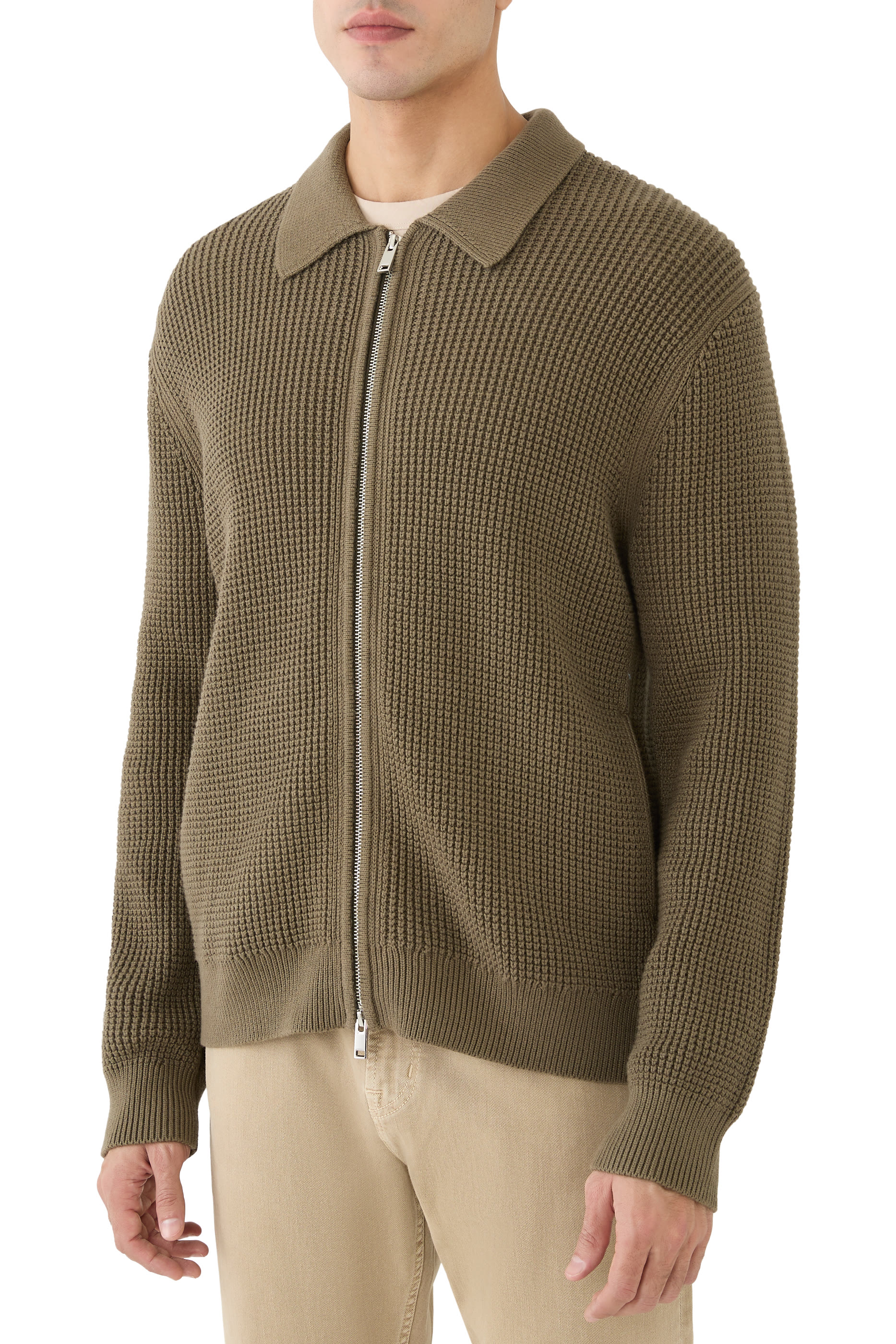 Gary Zip Cardigan
