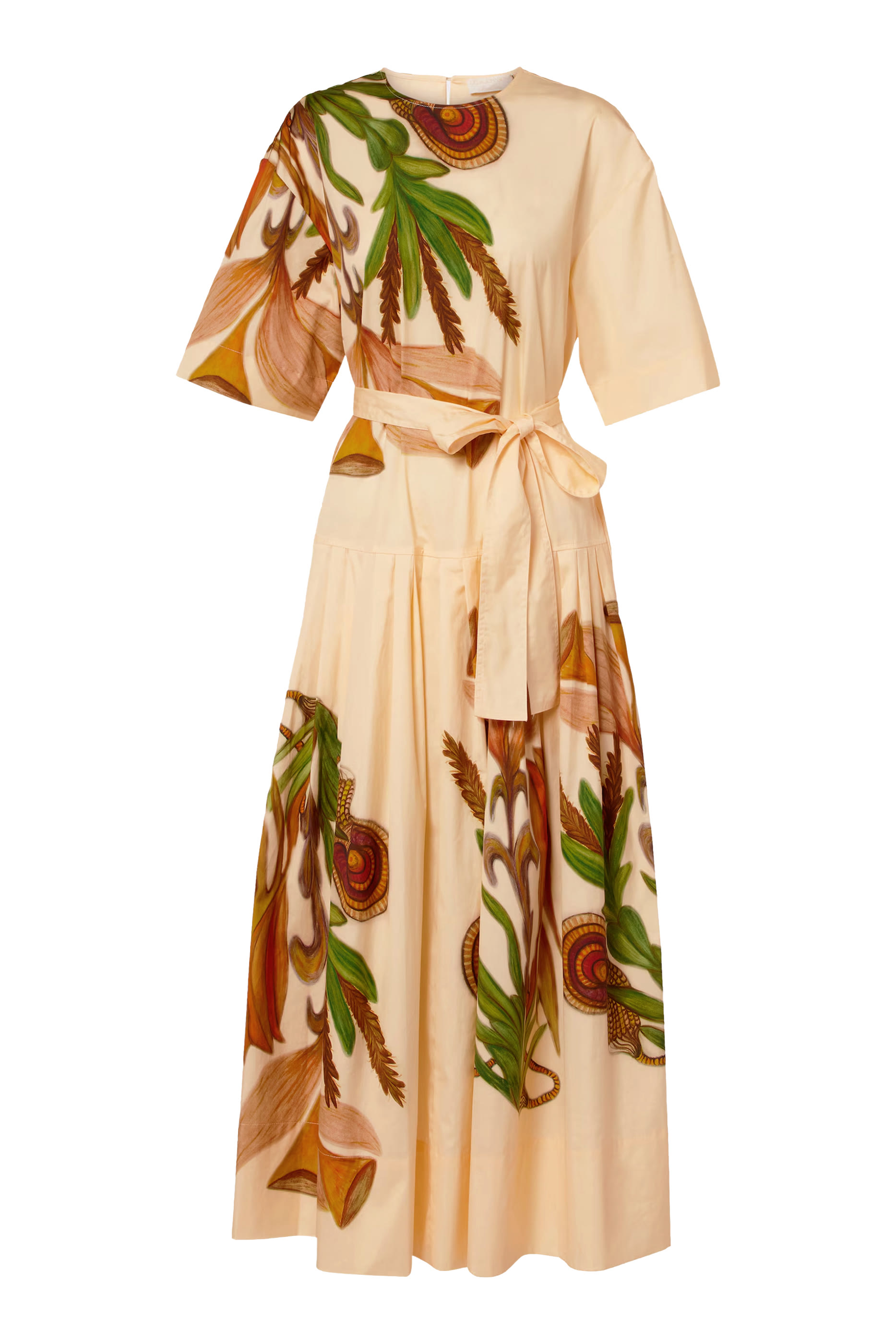 Aniline Drop Waist Cotton Dress