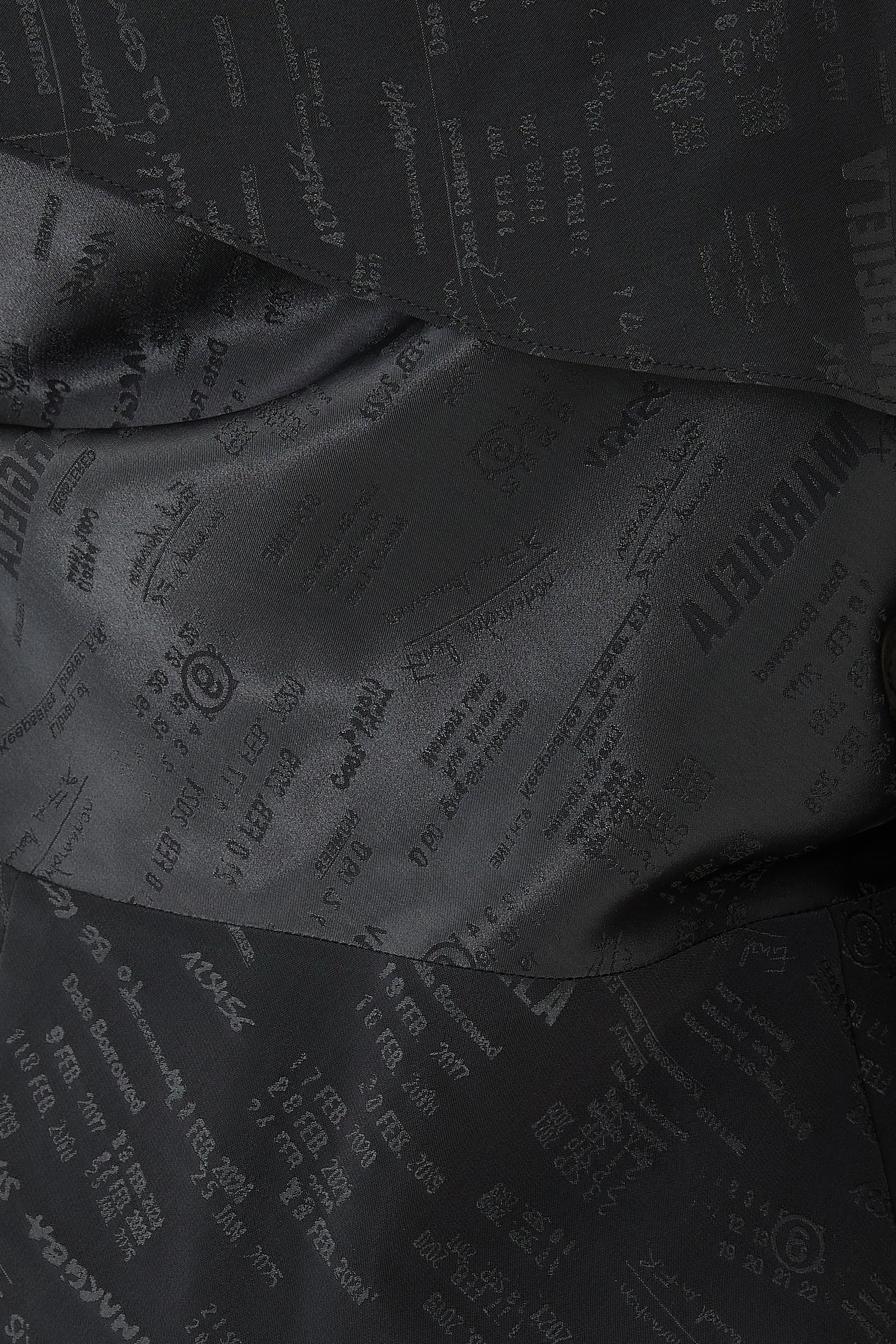 Folded Jacquard Top