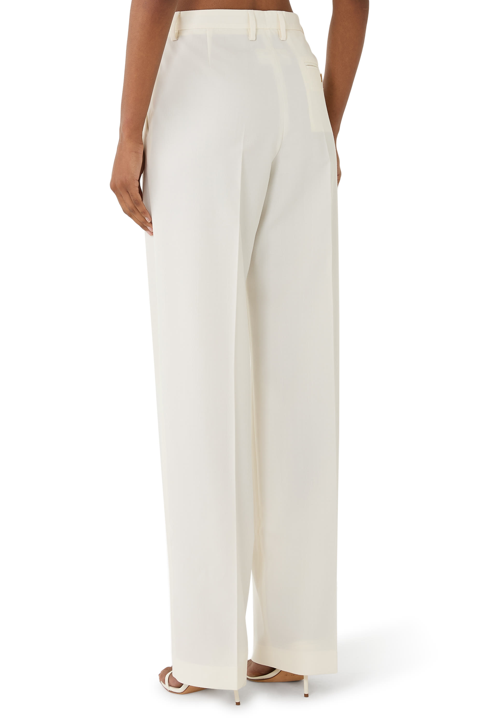 Pleated Pants