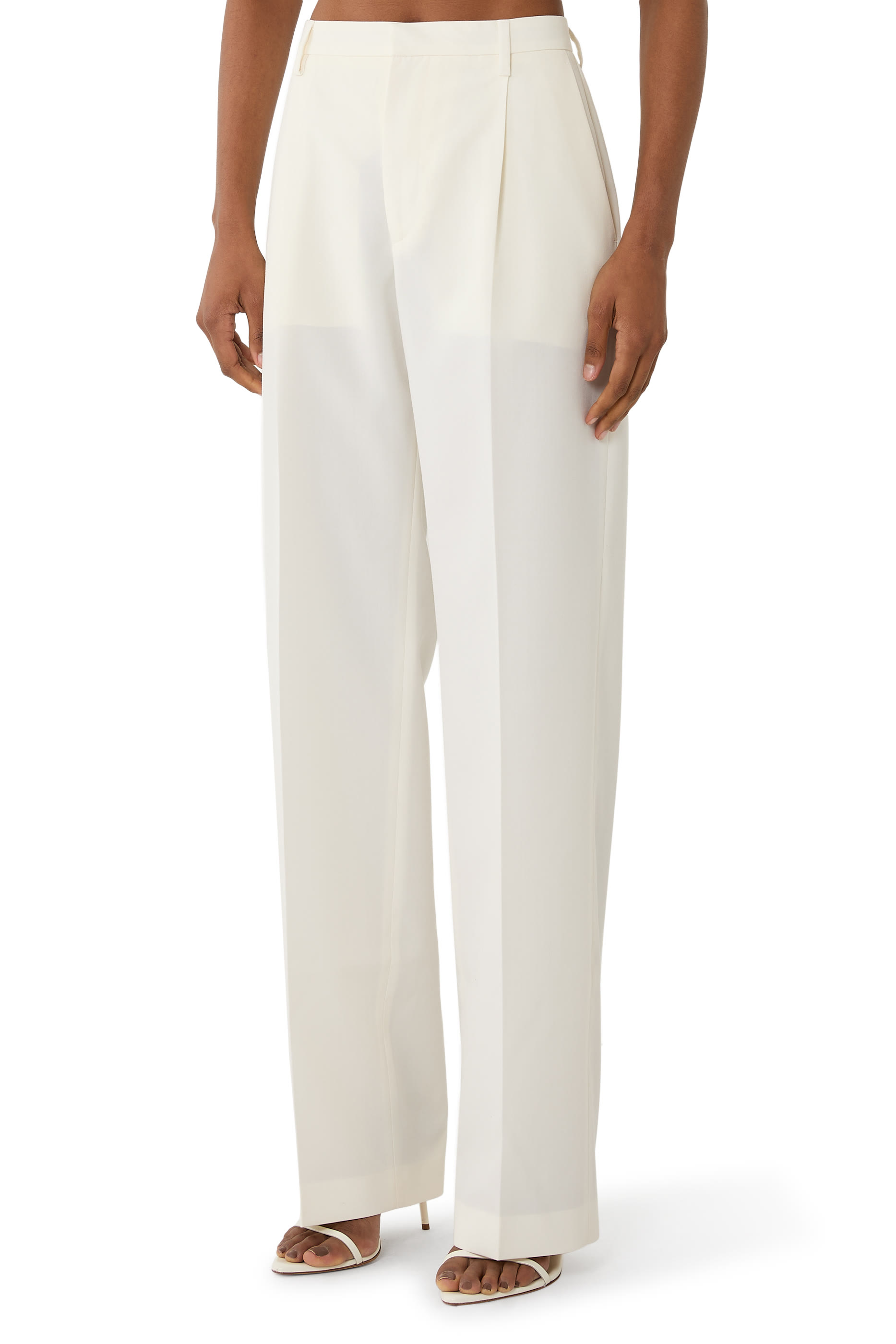 Pleated Pants
