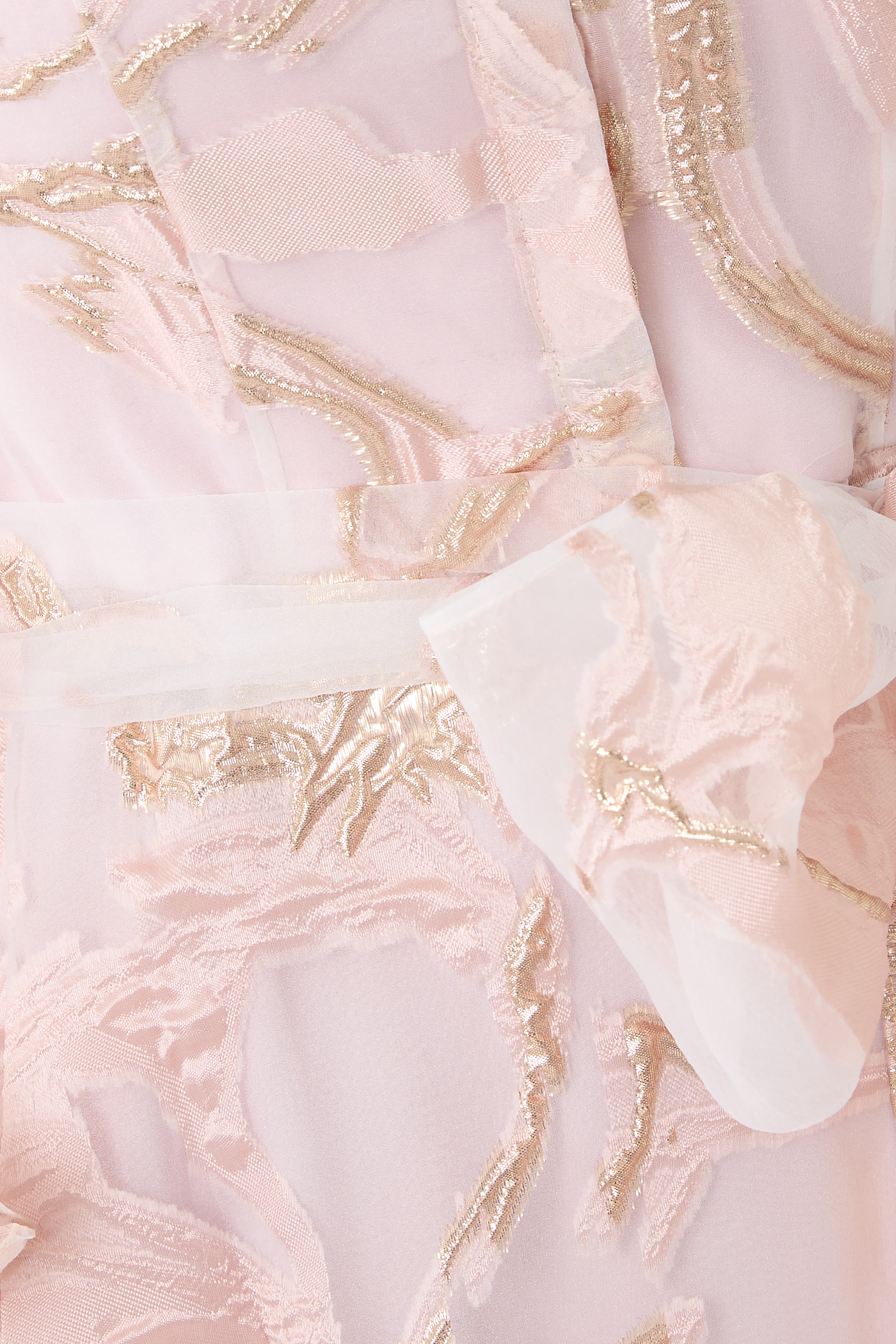 Sheer Organza Gown 