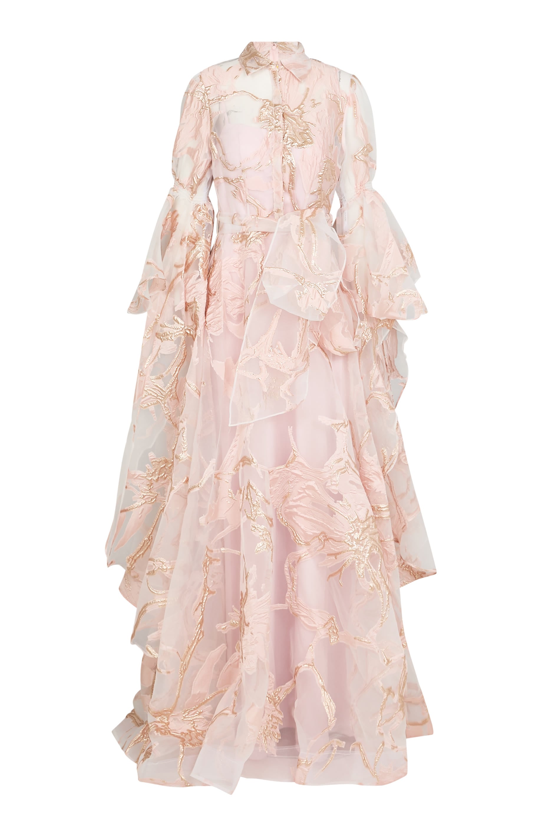 Sheer Organza Gown 