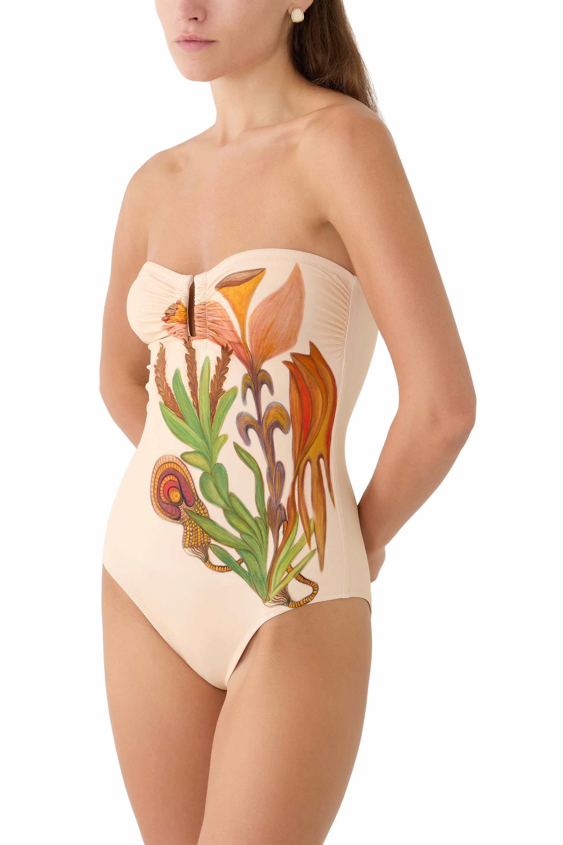 Monterey Strapless Maillot Swimsuit