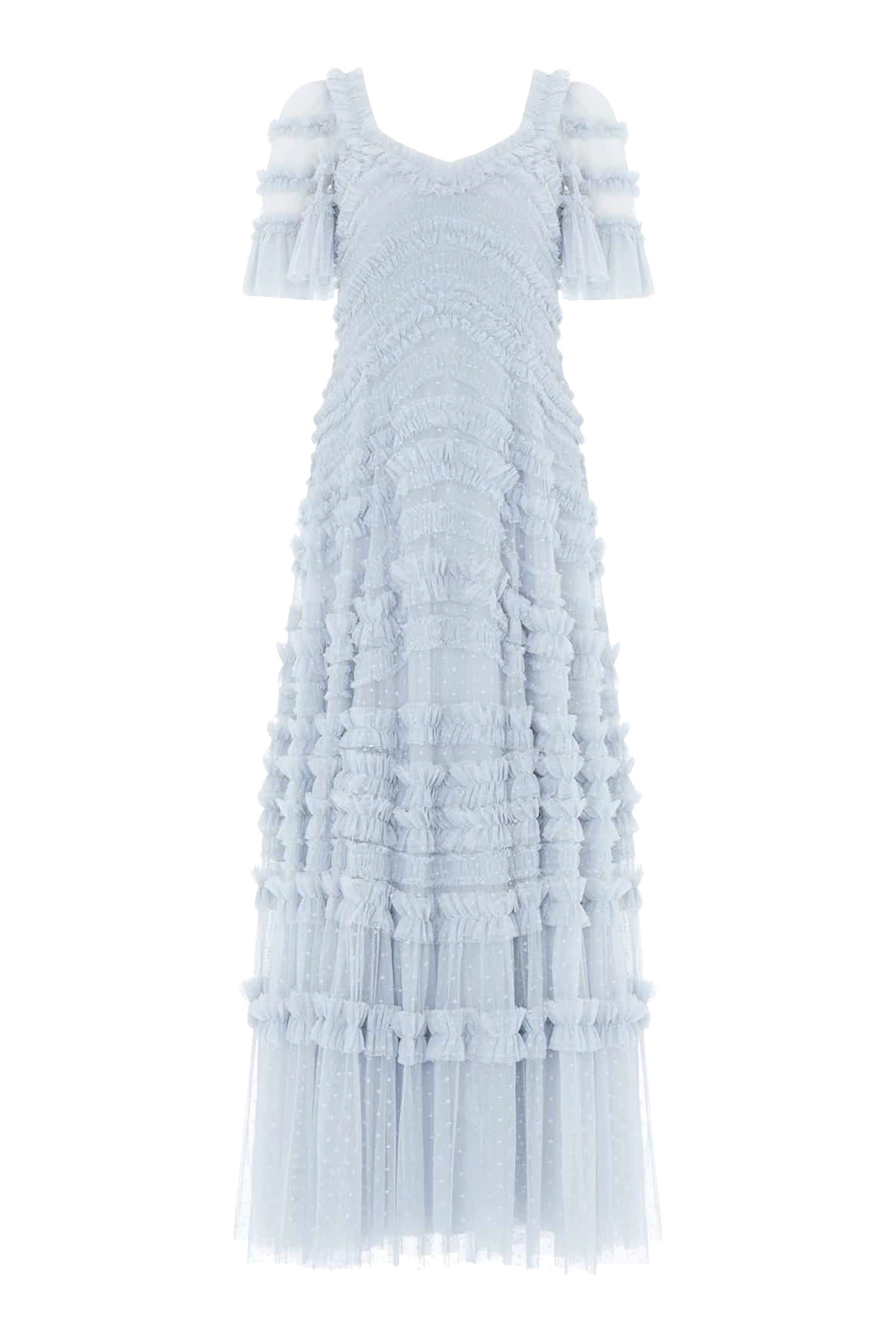 Amara Ruffle Gown 
