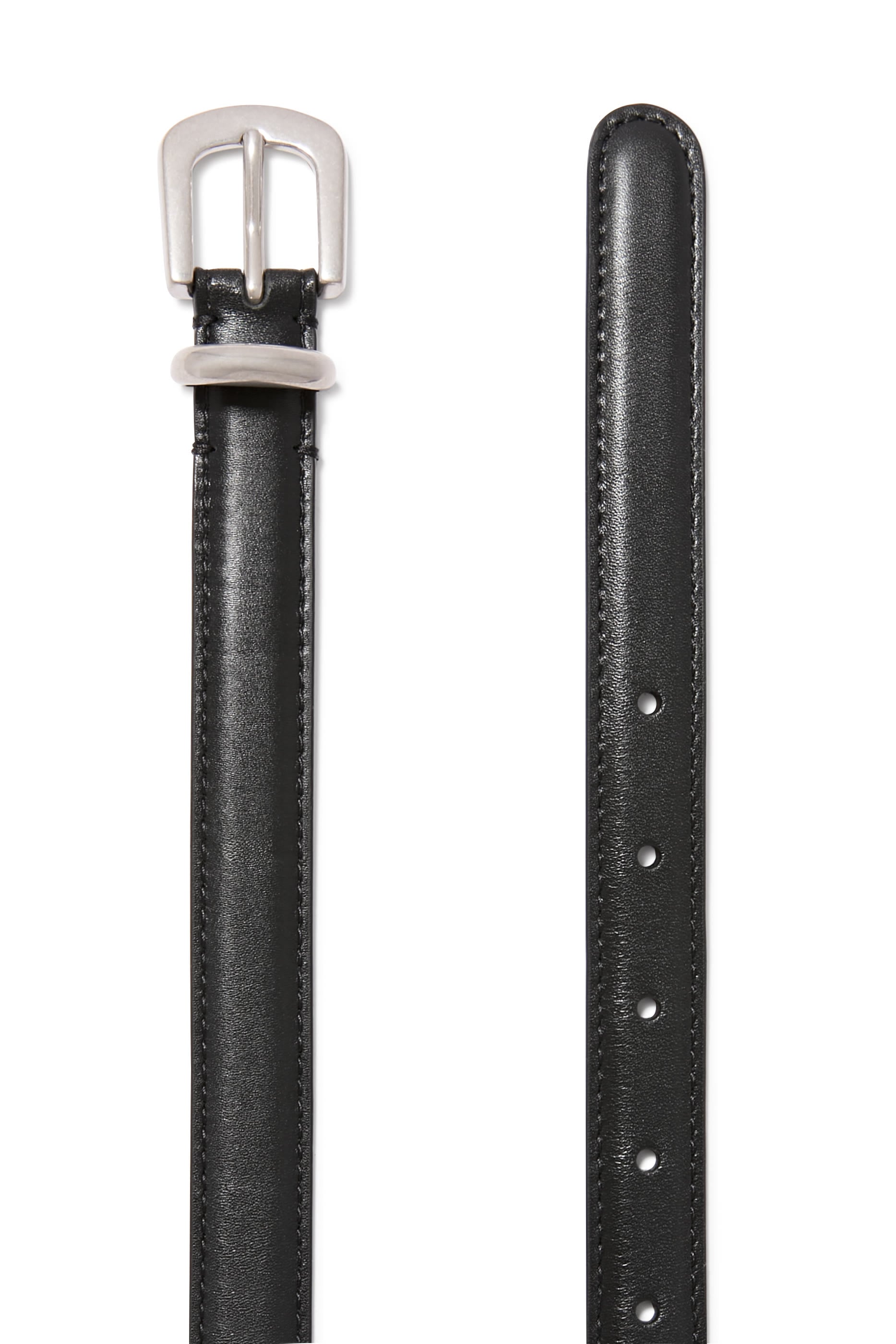 Ring Belt in Leather 