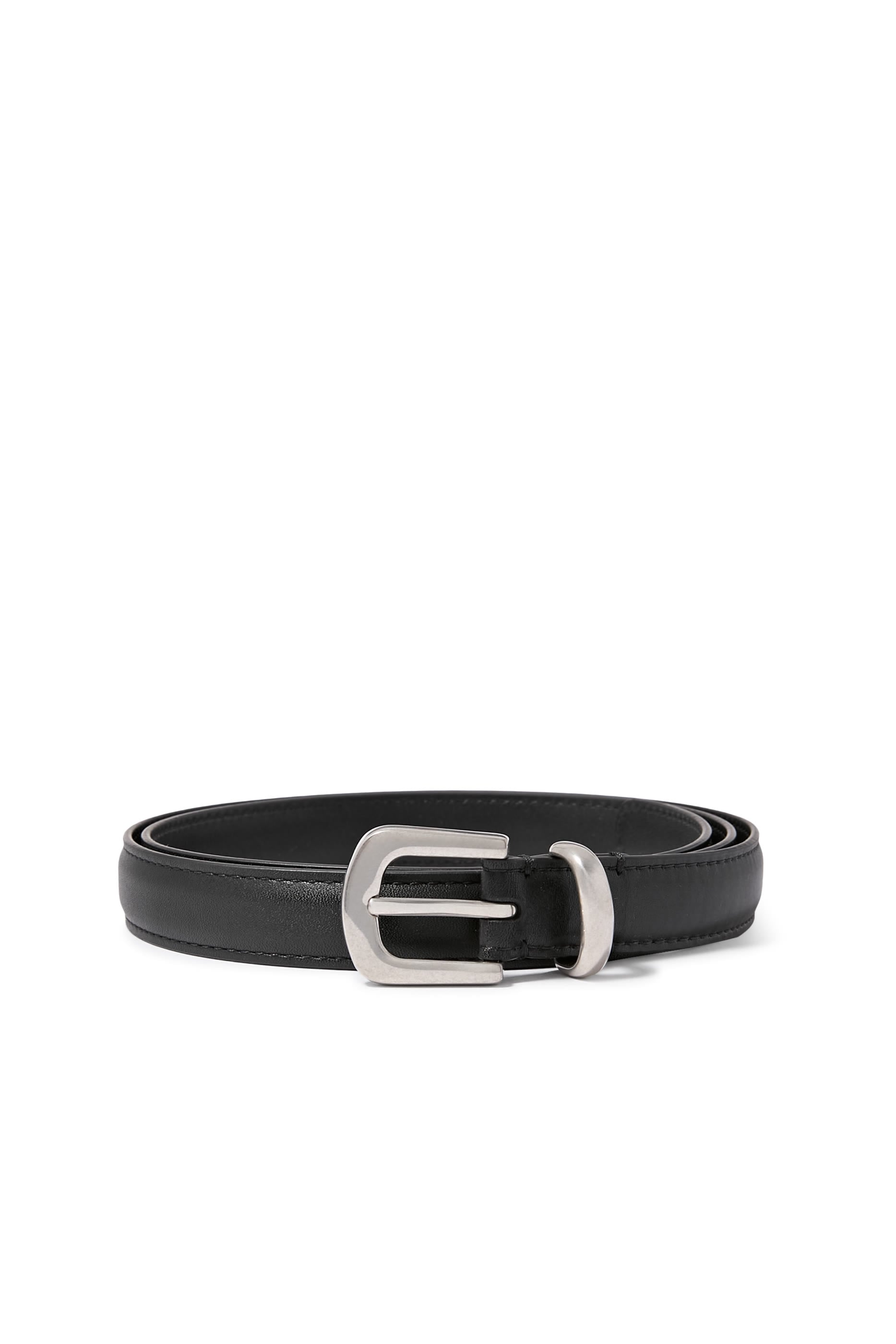 Ring Belt in Leather 