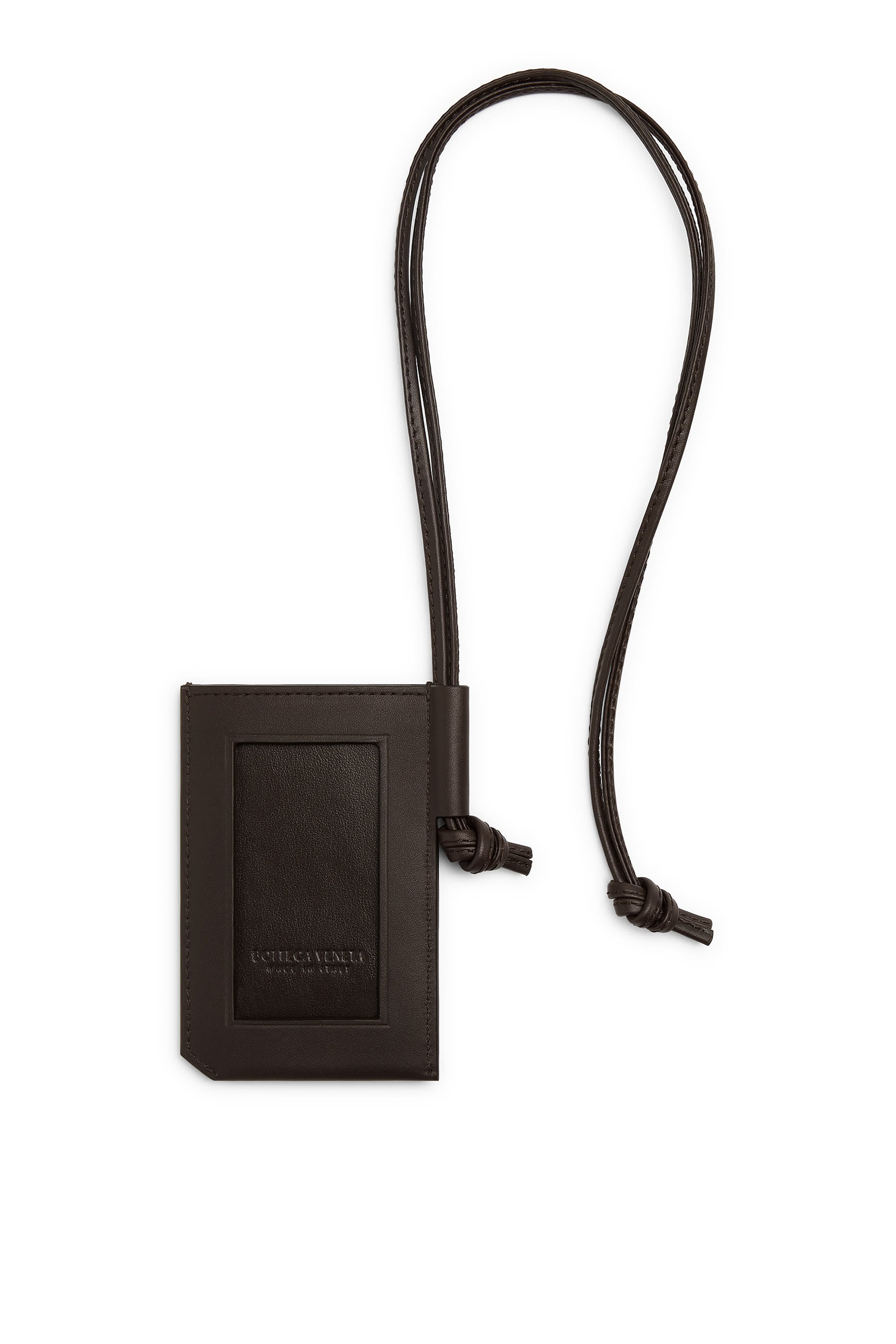 Intrecciato Piccolo Badge Holder