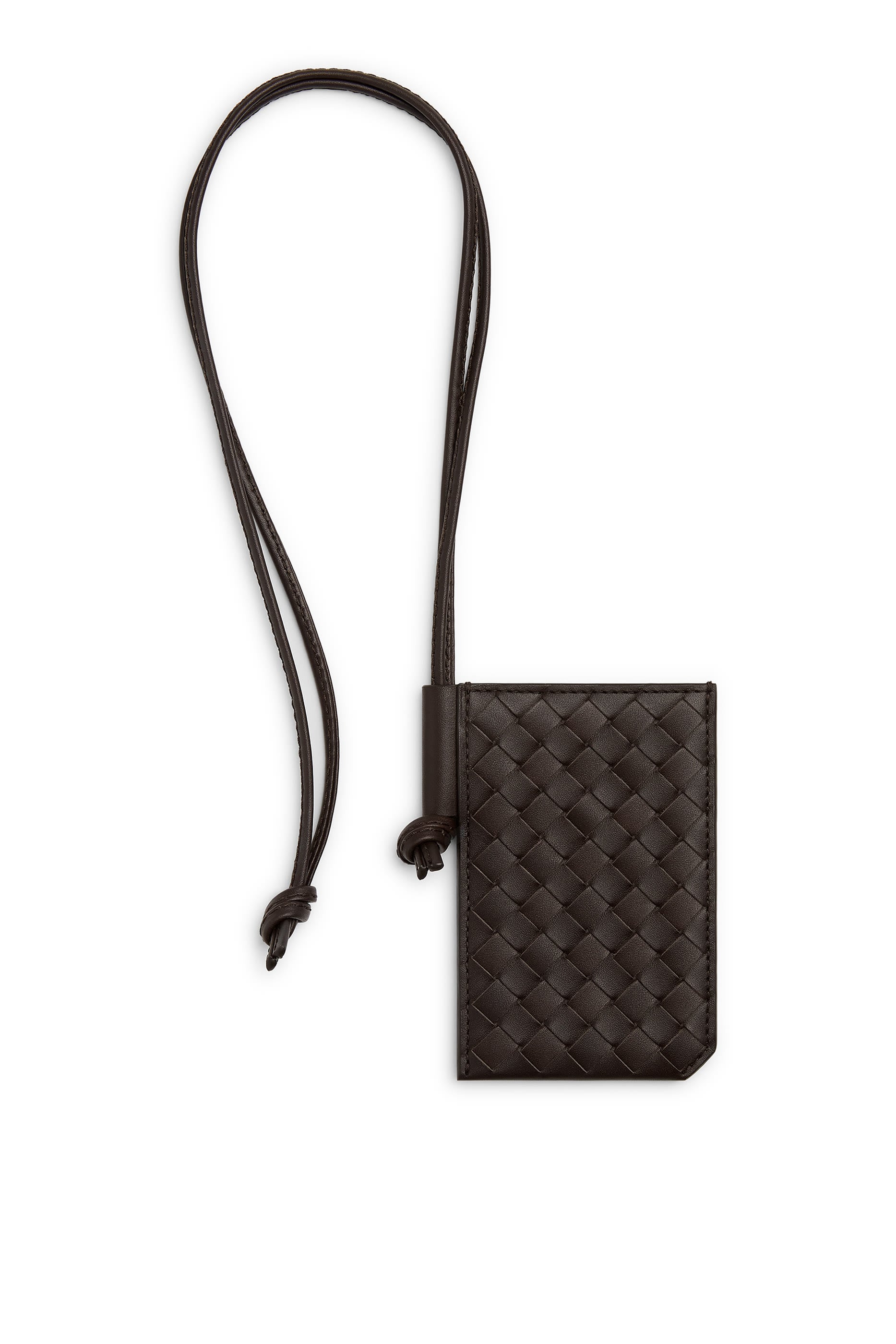 Intrecciato Piccolo Badge Holder
