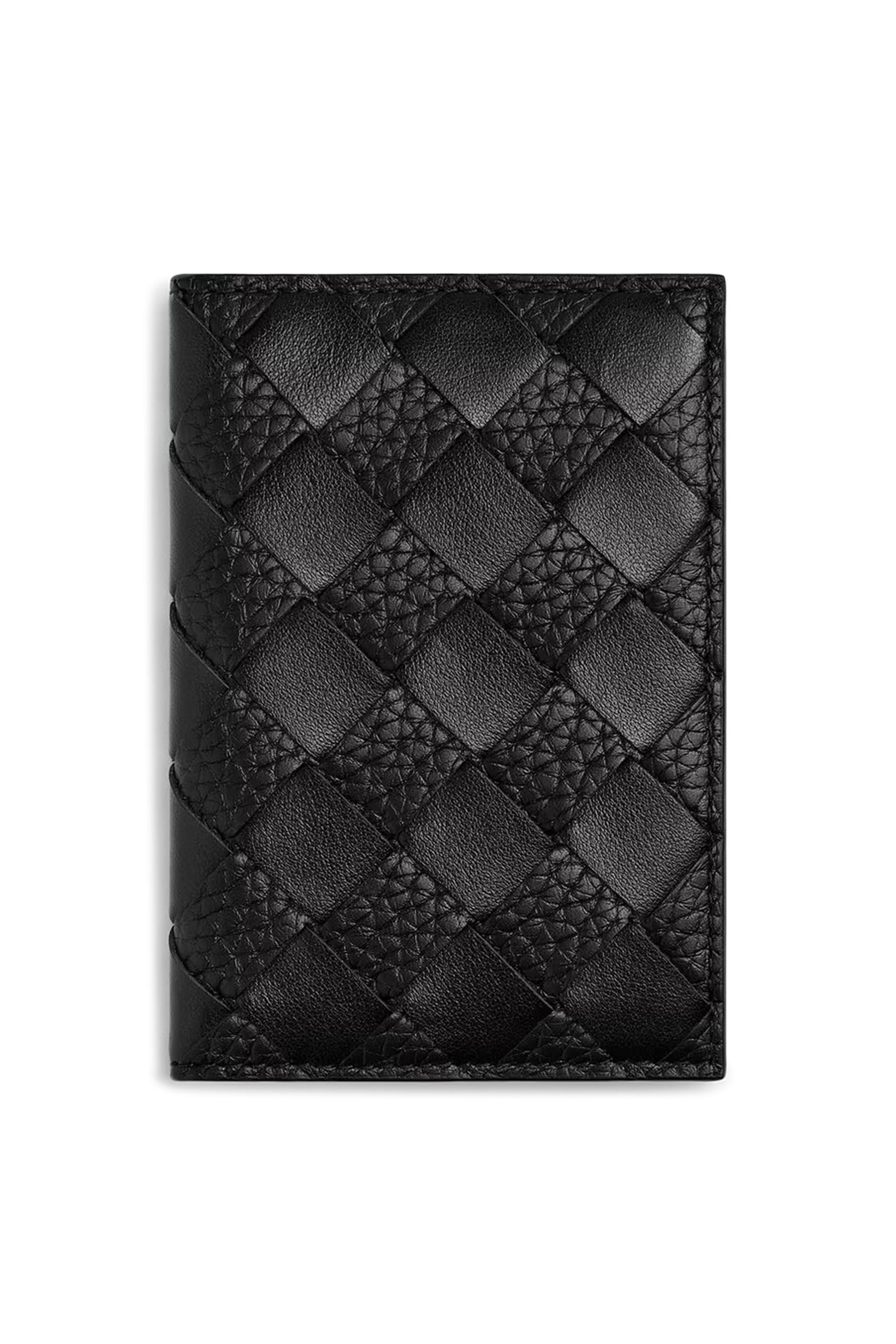 Intrecciato Flap Card Case