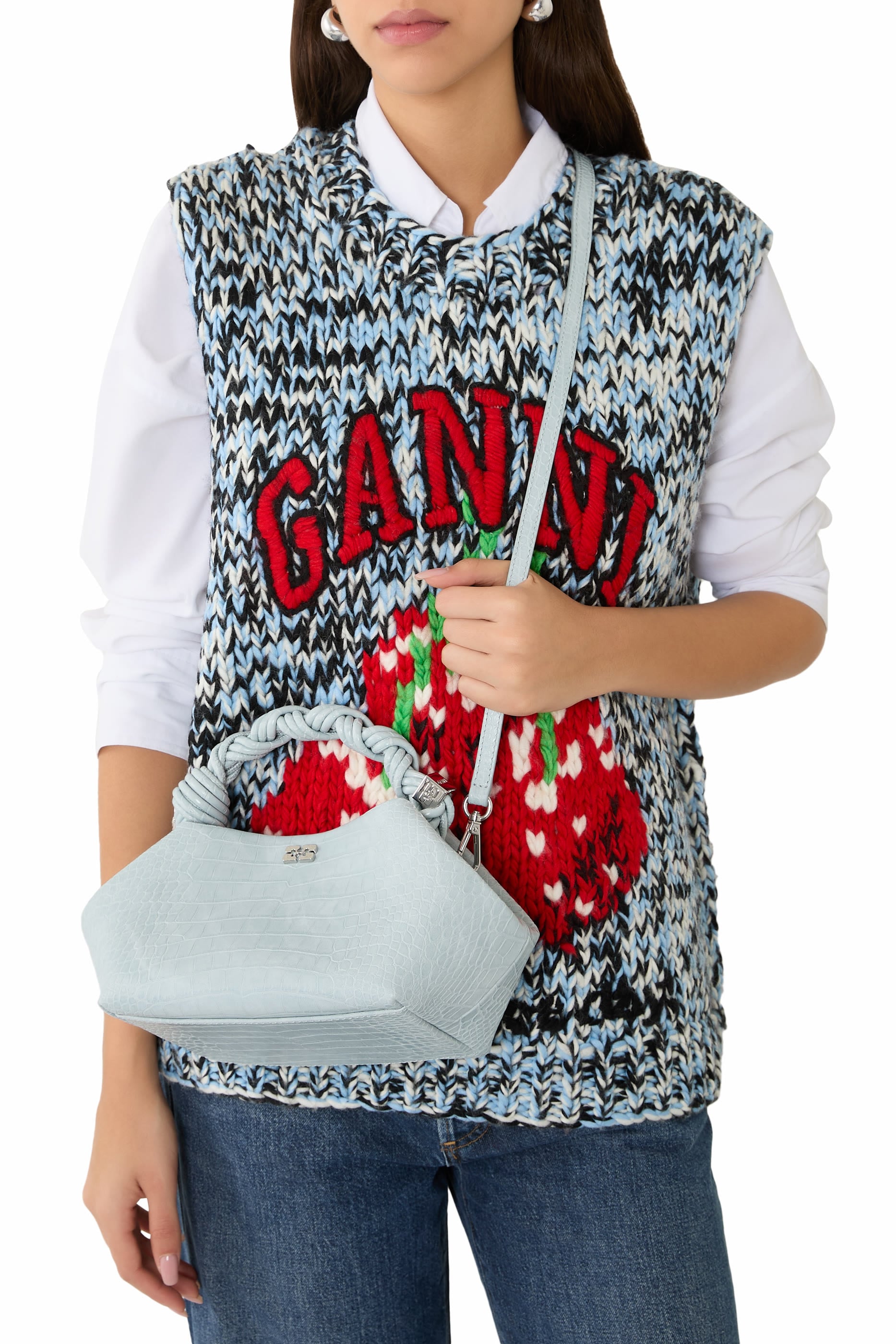 Croco Small Bou Bag 