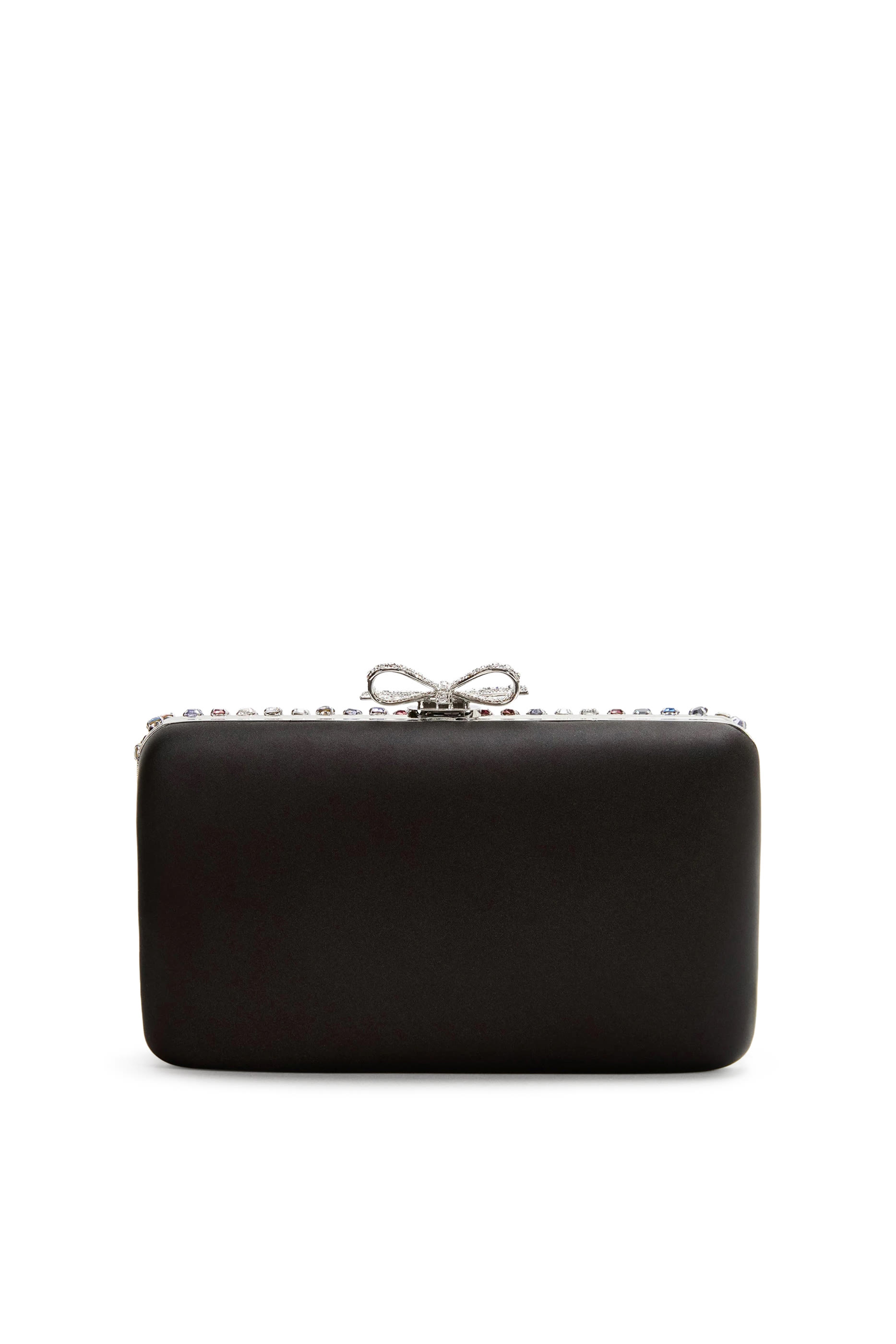 Multi Crystal Chainmail Clutch