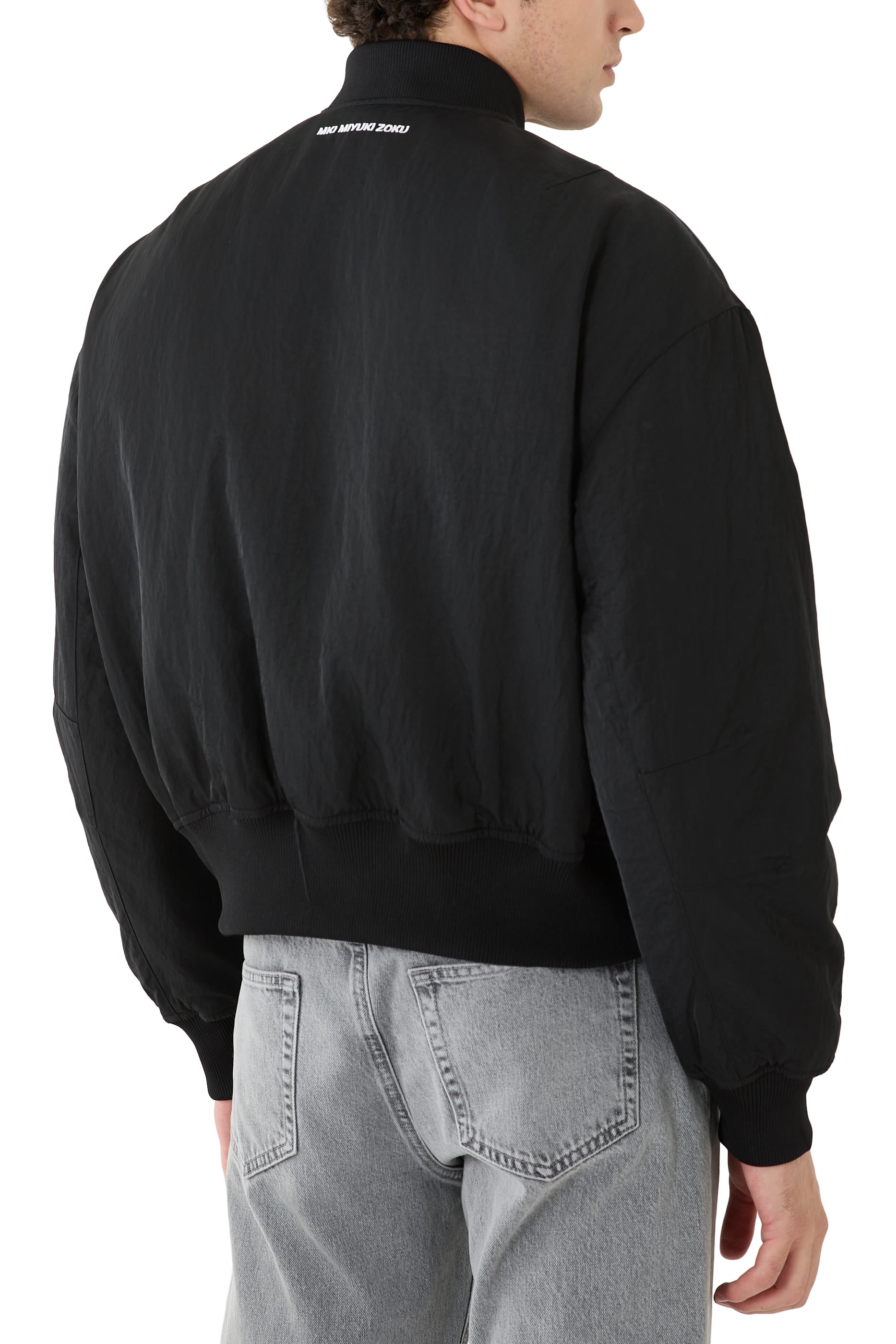 Silky Nylon Bomber