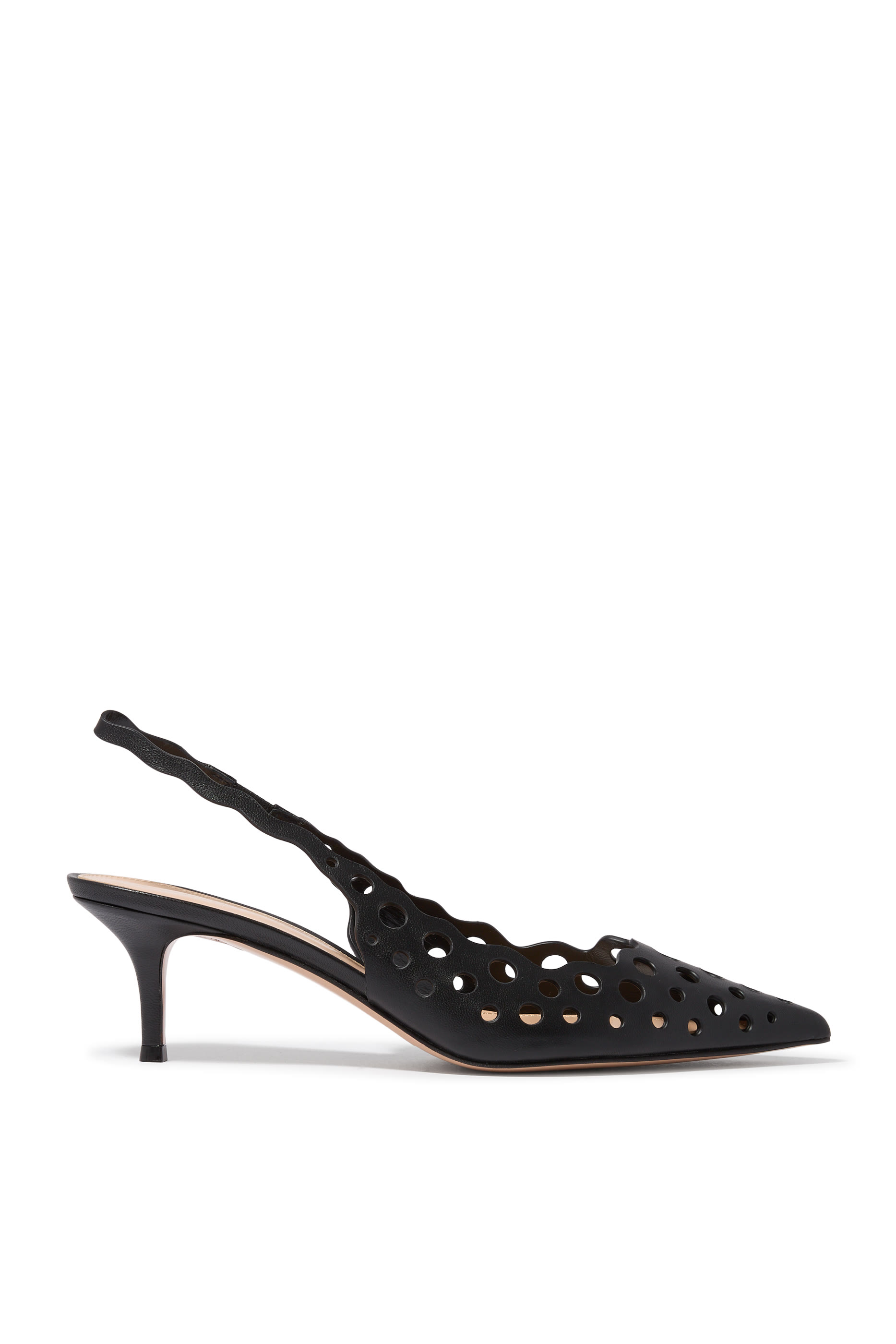 Cut-Out 55 Slingback Pumps