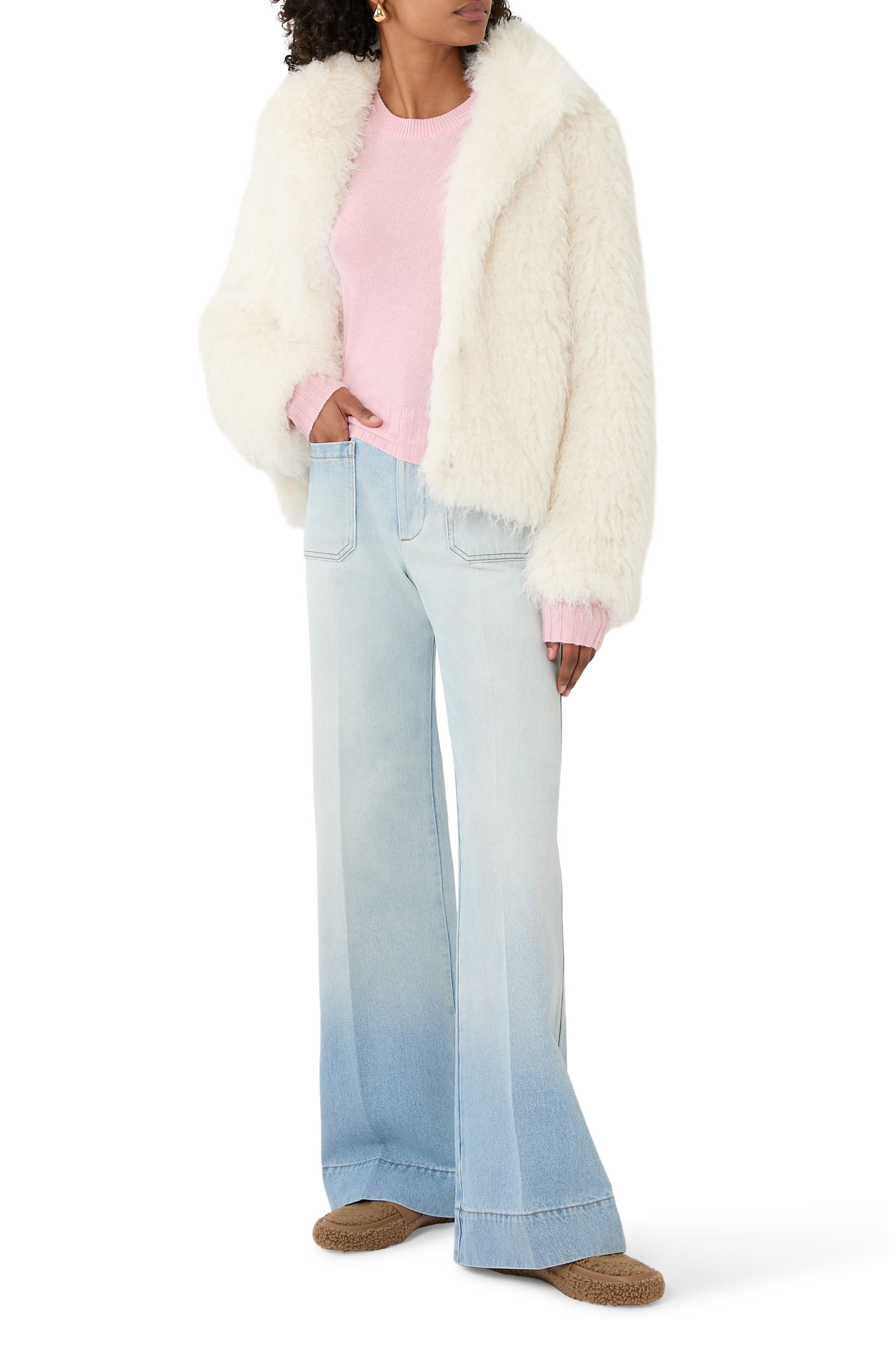 Bouclé Loafers 