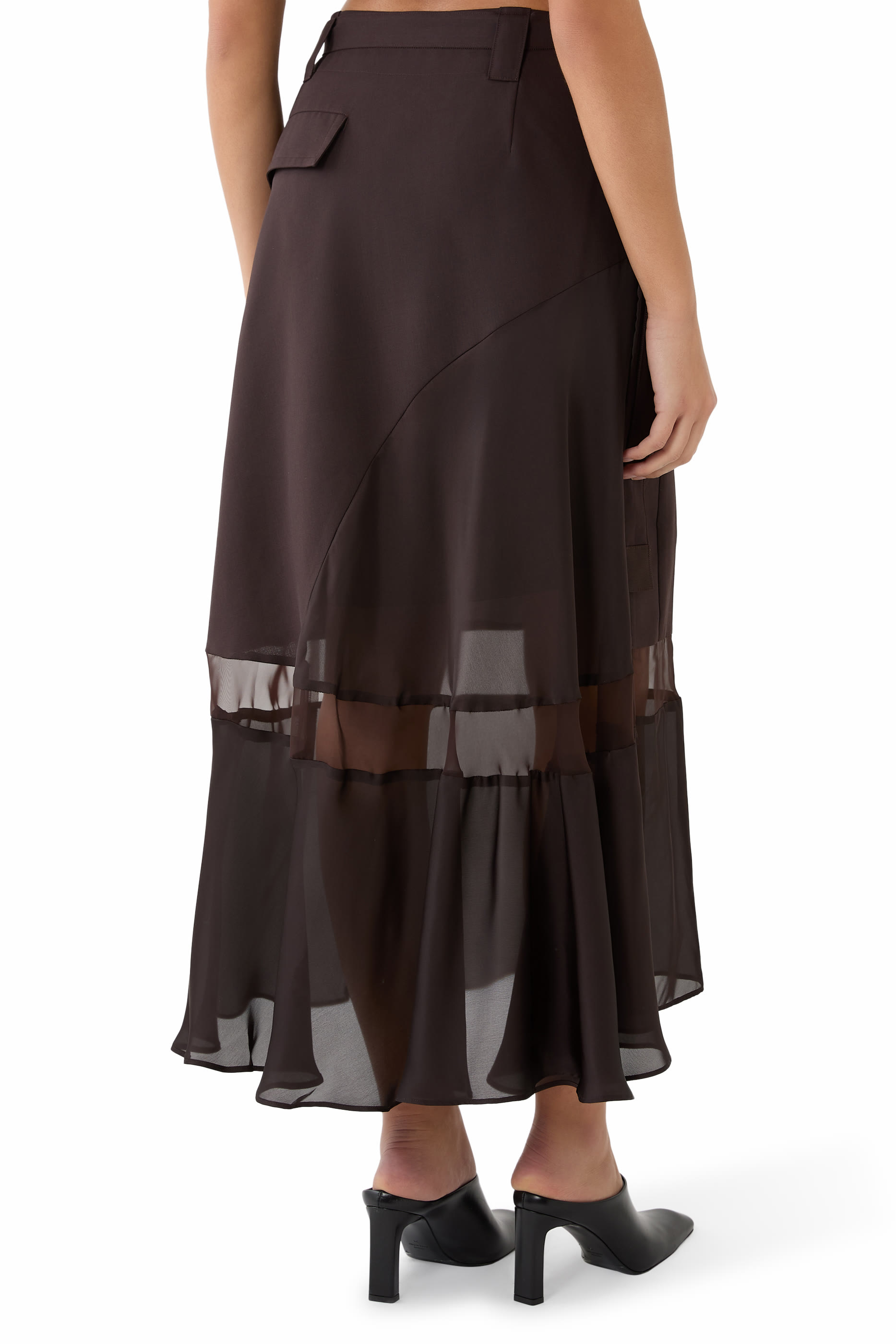 Suiting Mix Skirt