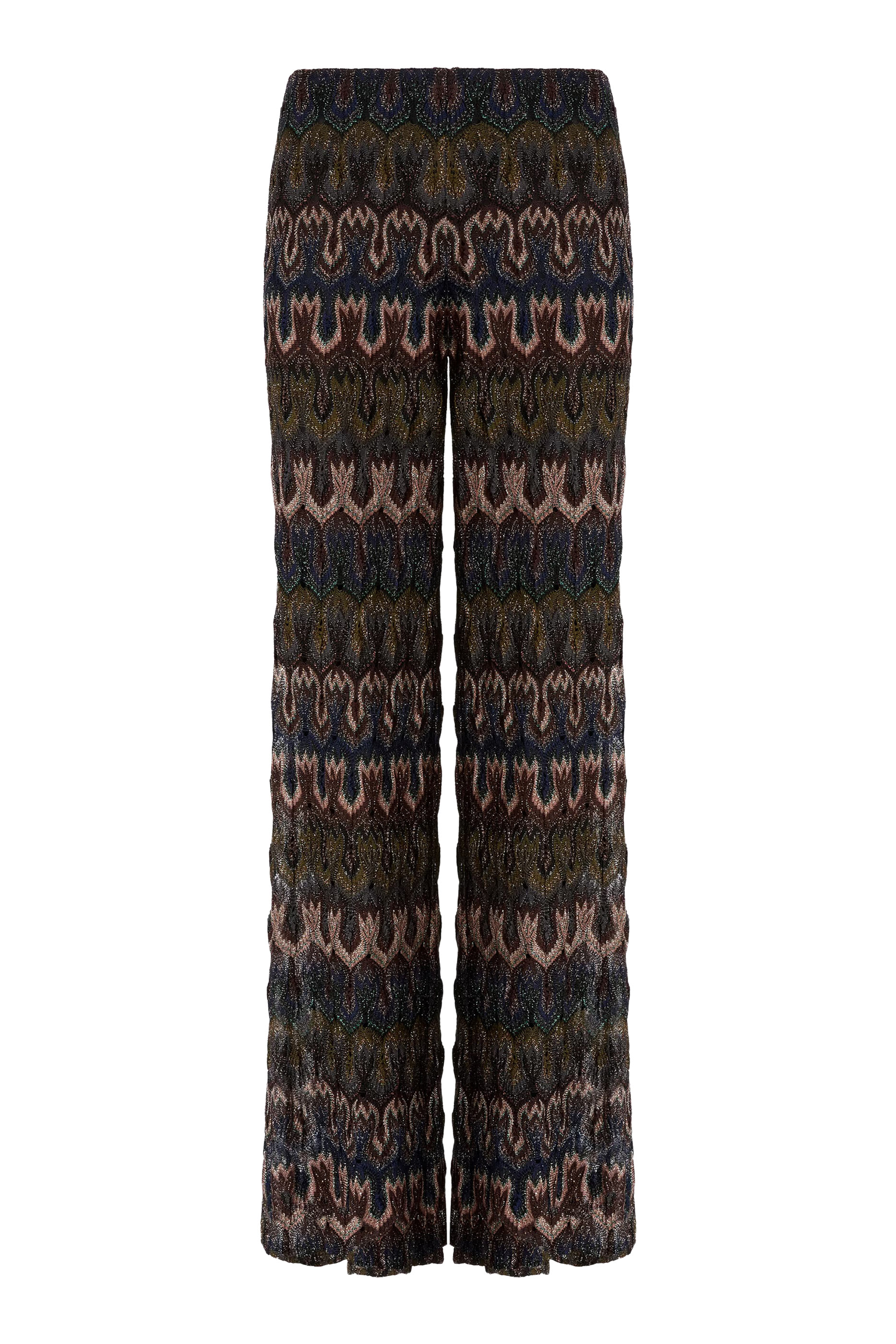 Viscose Lamé Trousers