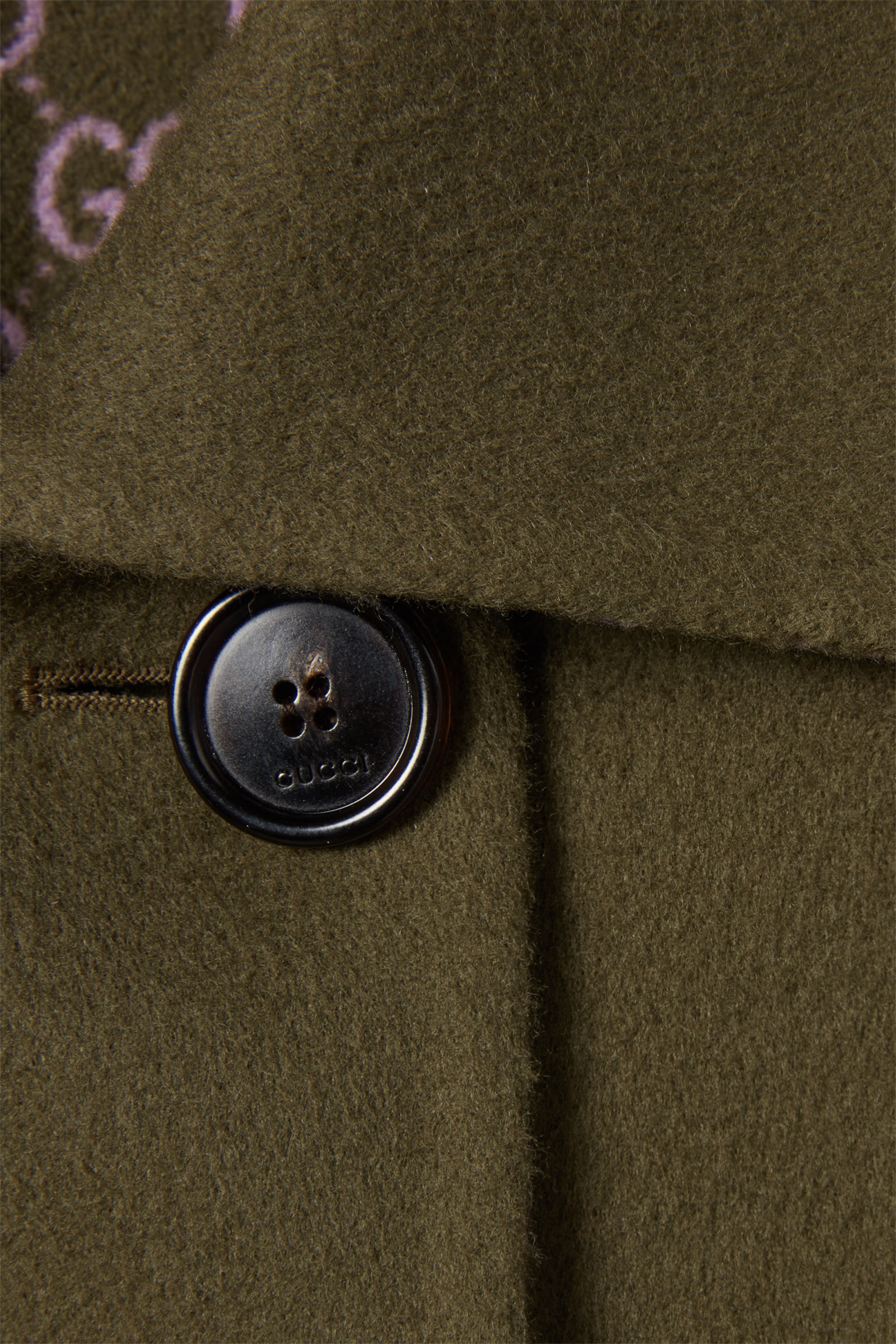Wool Double-Breasted Coat