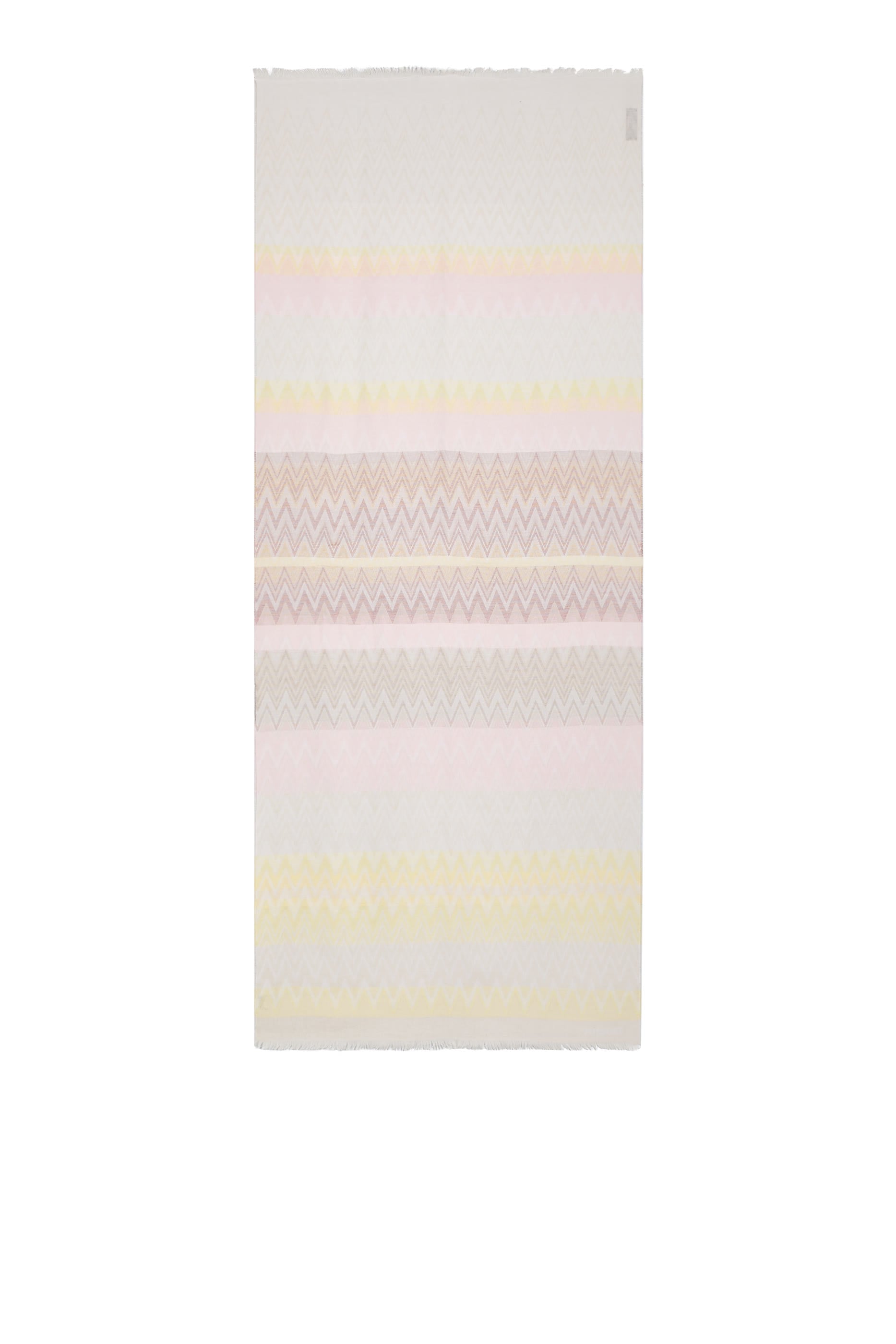 Zig Zag Print Stole