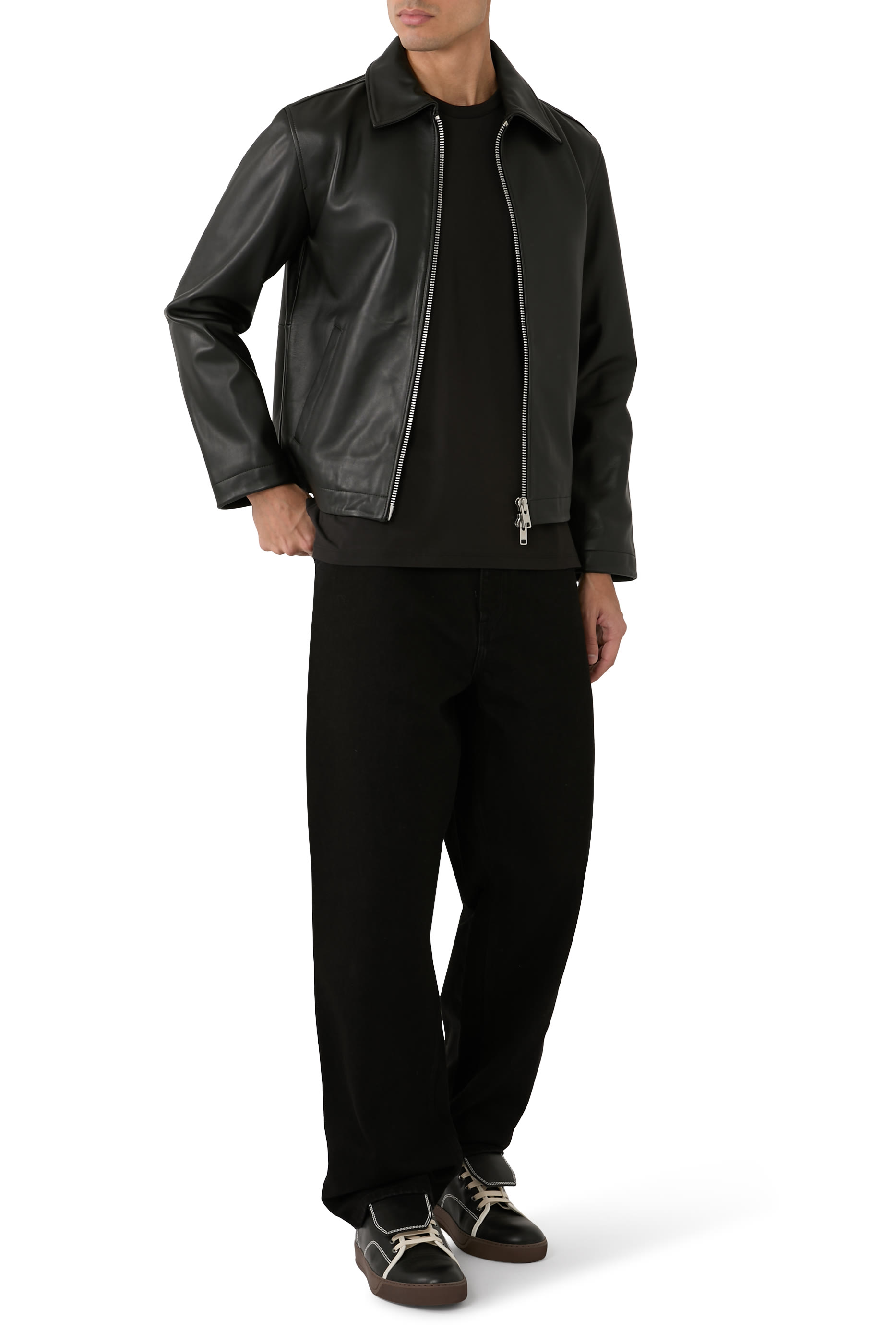 Short Leather Jacket
