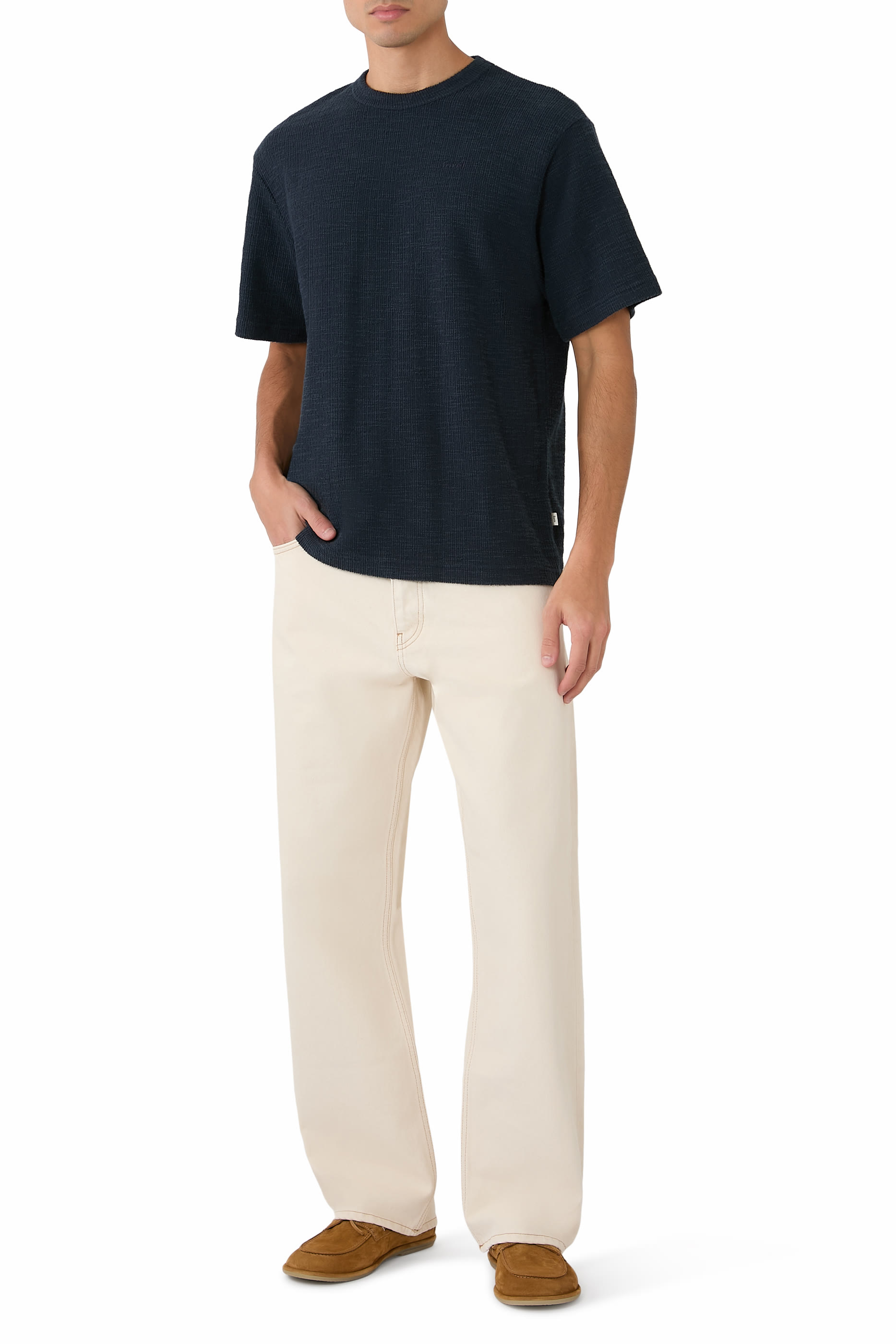 Loose Denim Pants 