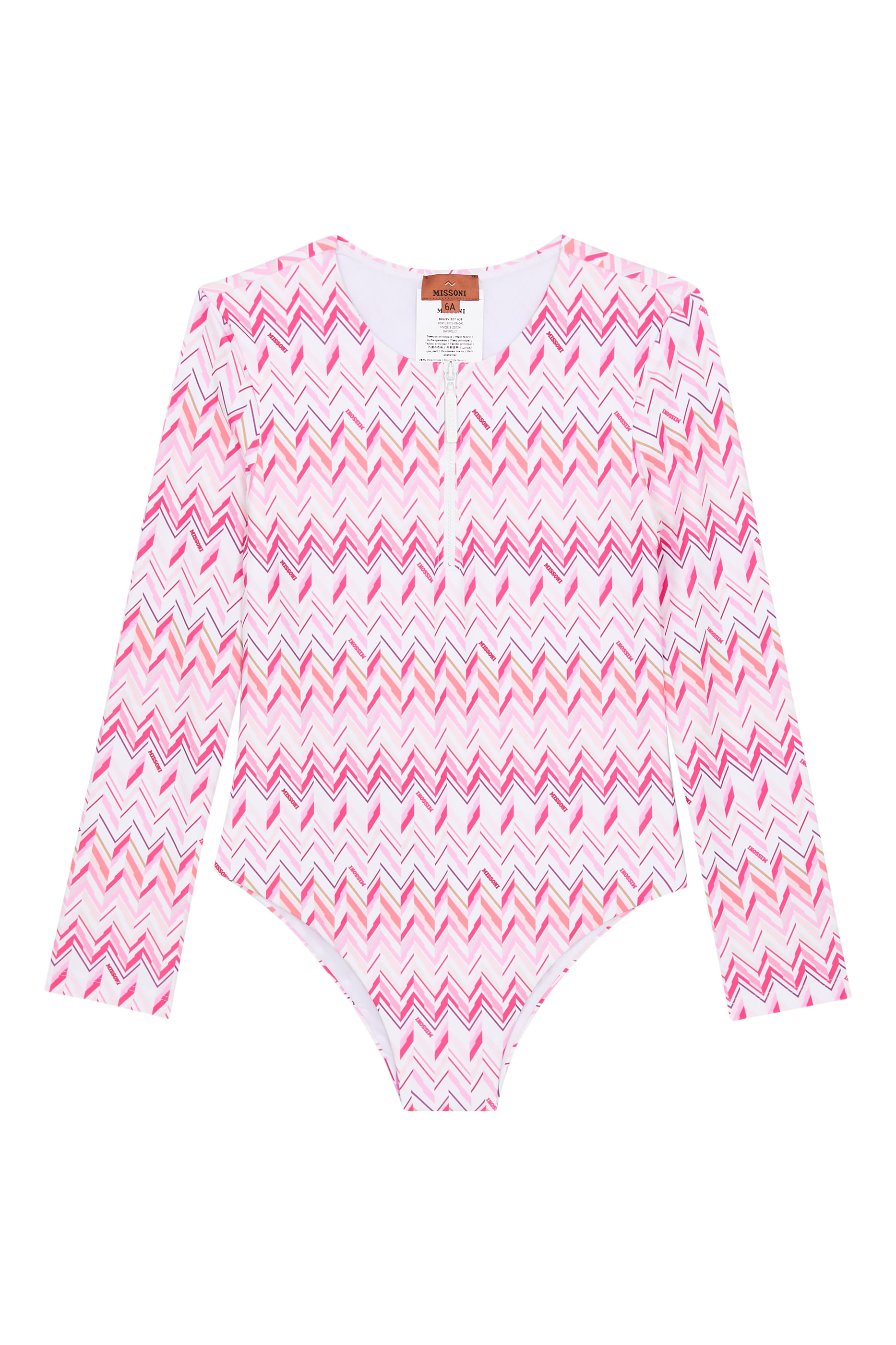Kids  Zig Zag One Piece Swimsuit