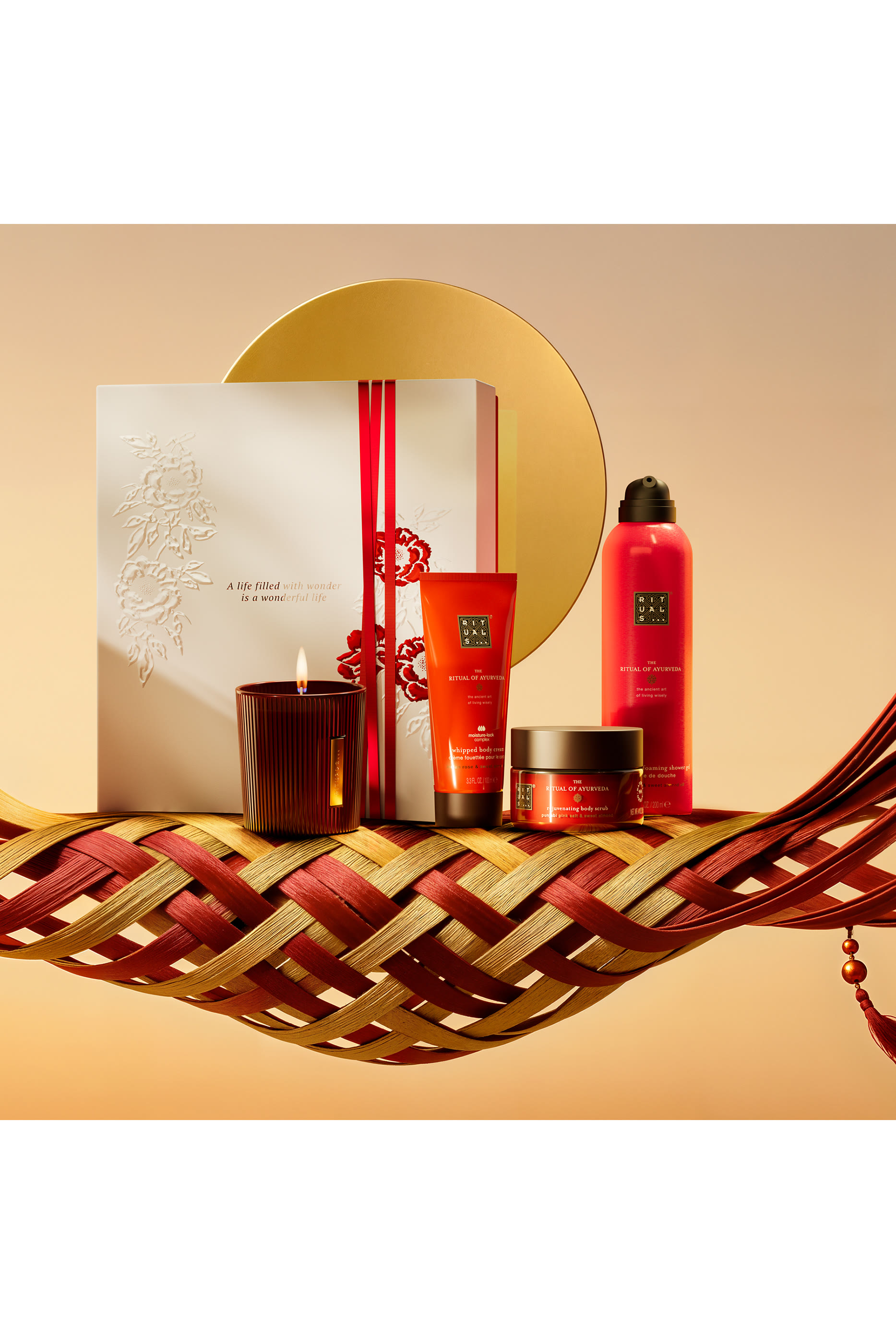 The Ritual of Ayurveda Medium Gift Set 2025, 19% Value Savings 