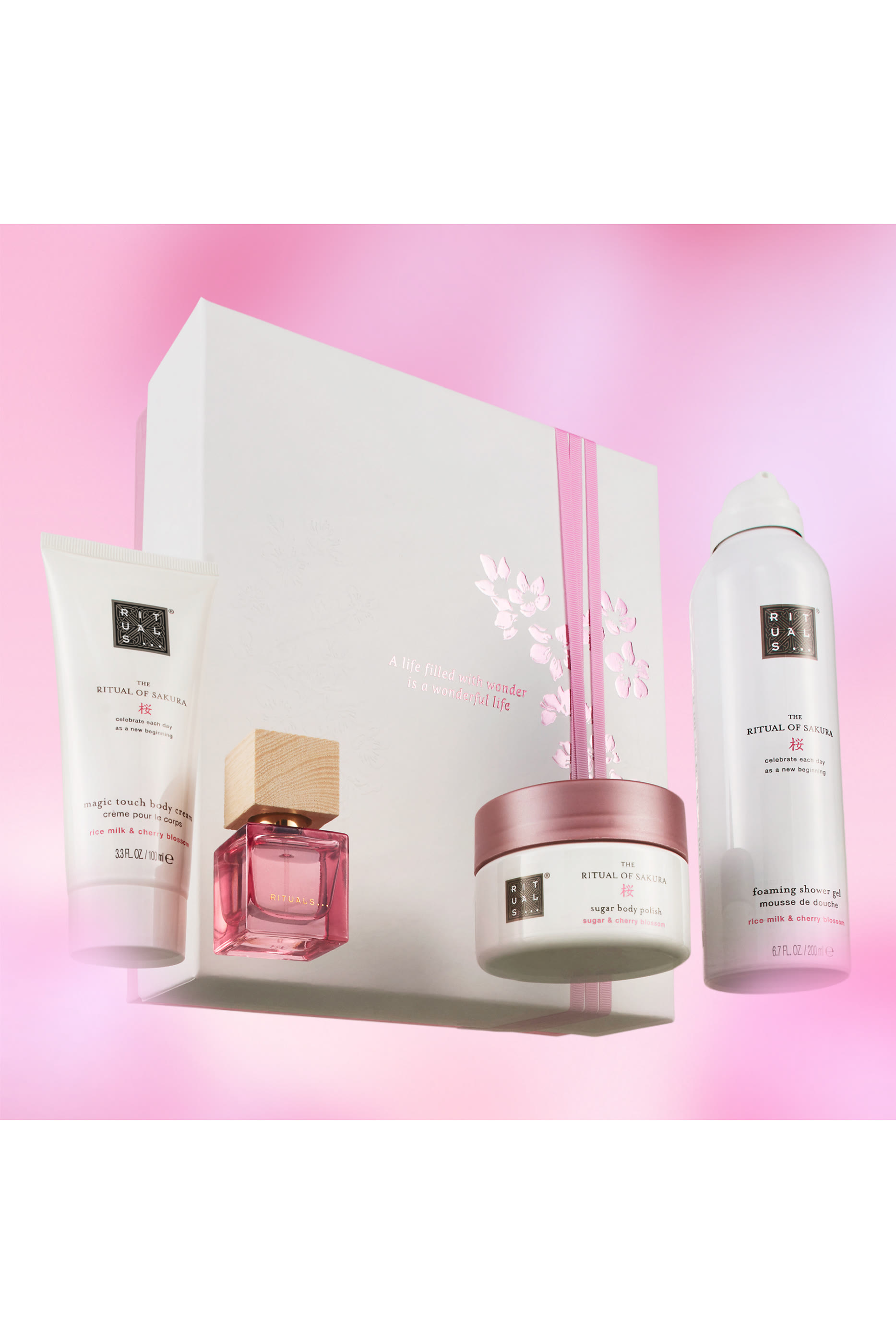 The Ritual of Sakura Medium Gift Set 2025, 22% Value Savings 