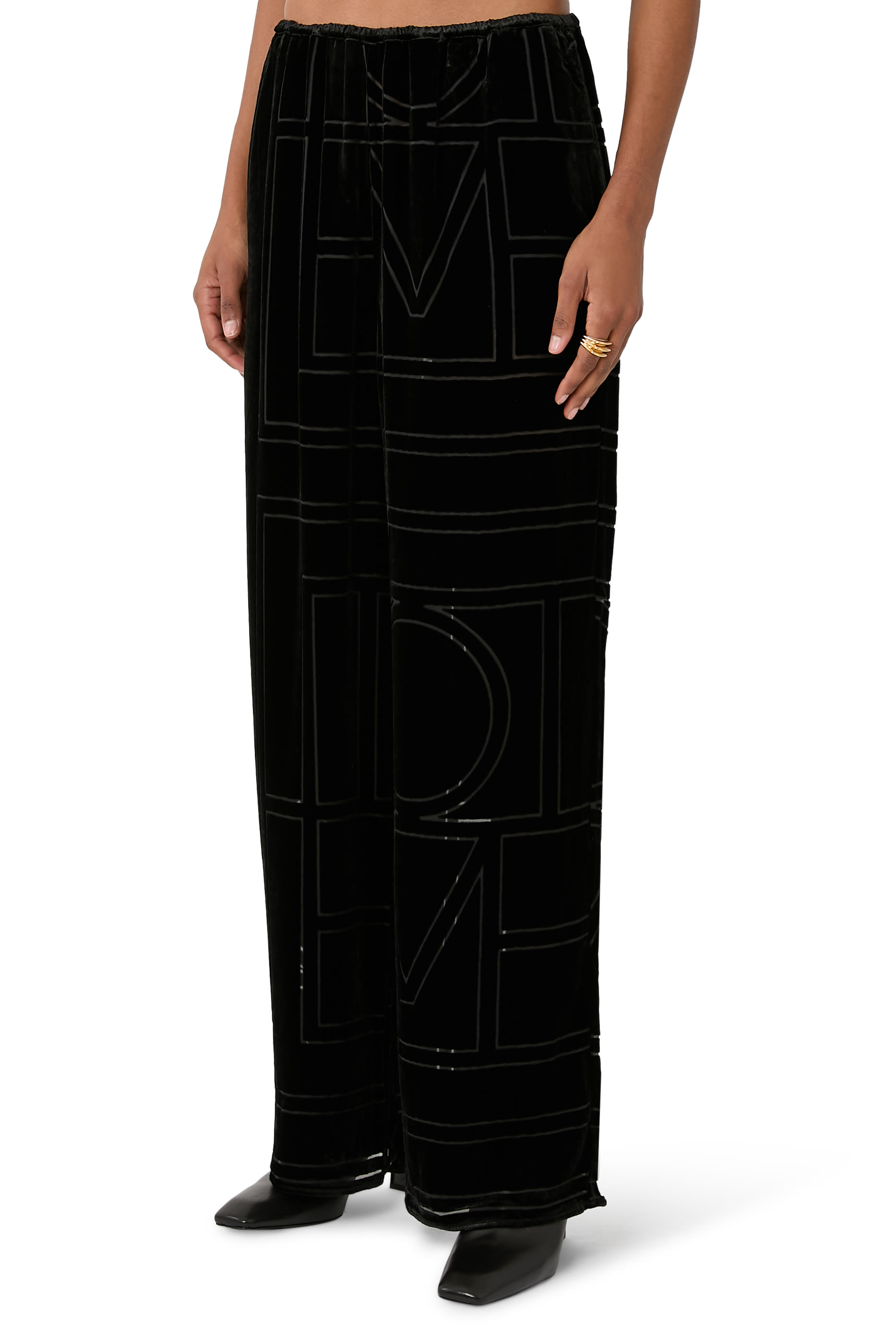 Monogram Devoré PJ Bottoms