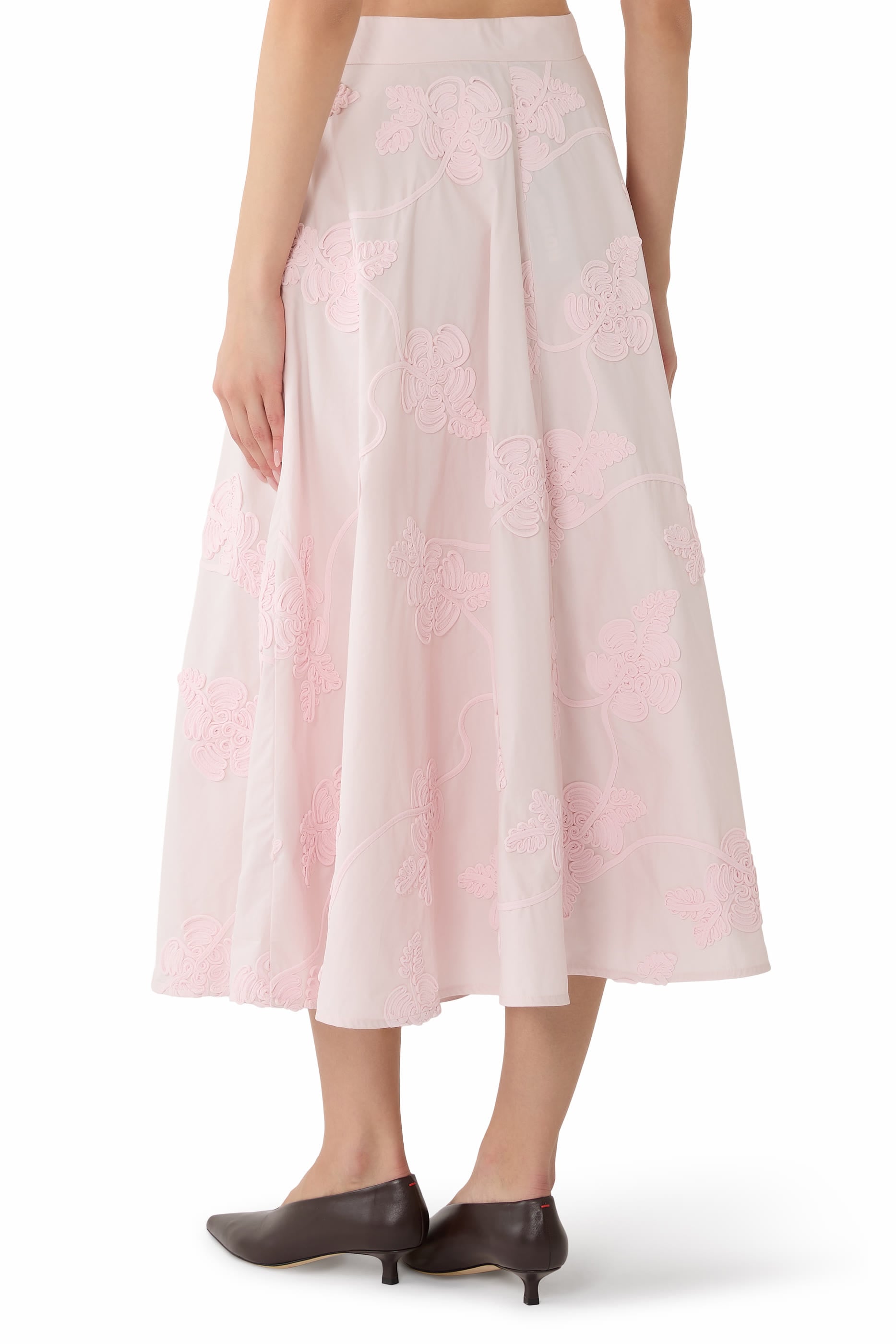 Flower Maxi Skirt
