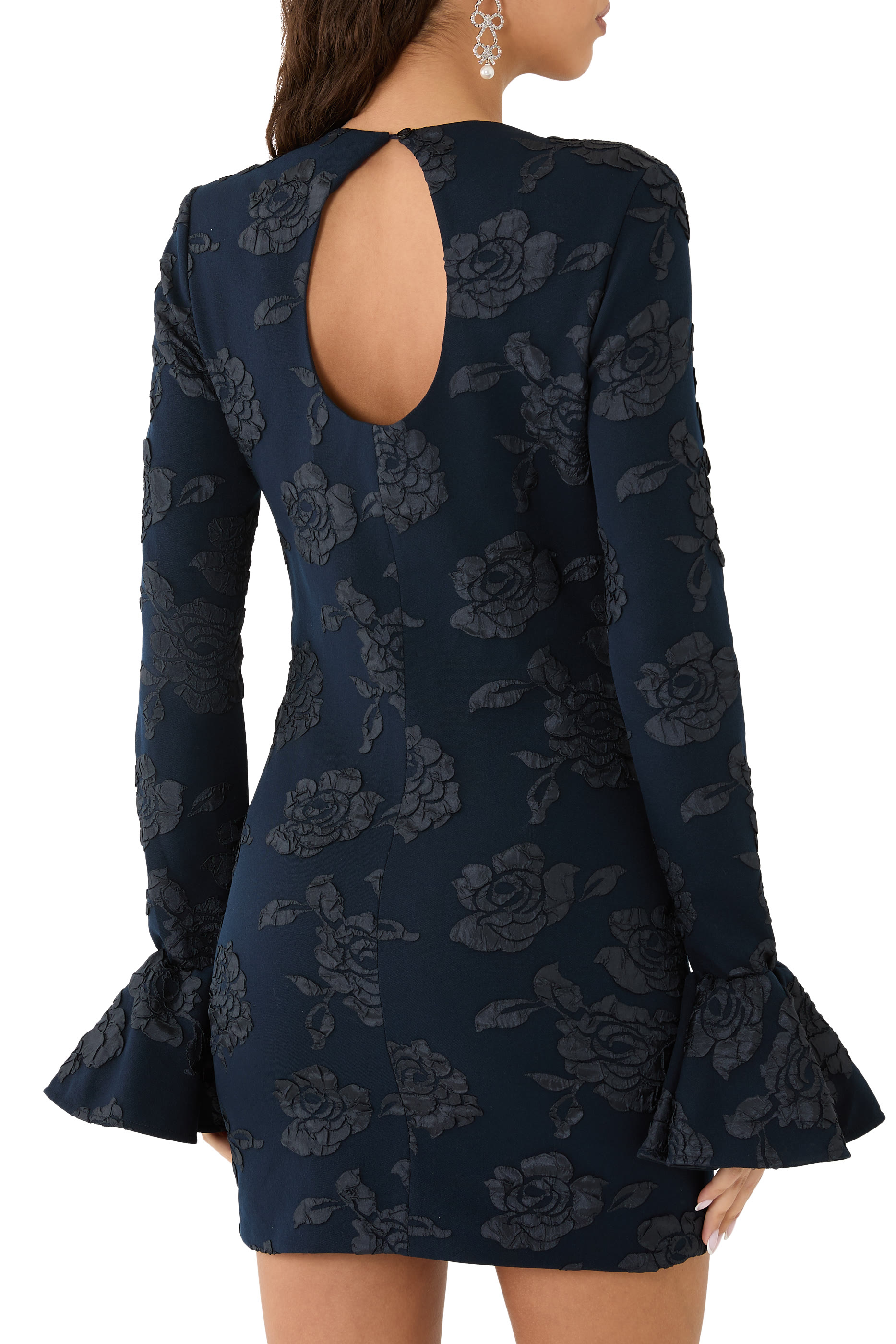 Jacquard Mini Dress 